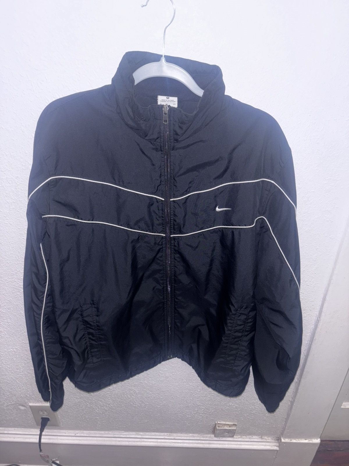 Nike Nike Vintage Windbreaker Zip up Size US XL / EU 56 / 4 - 2 Thumbnail