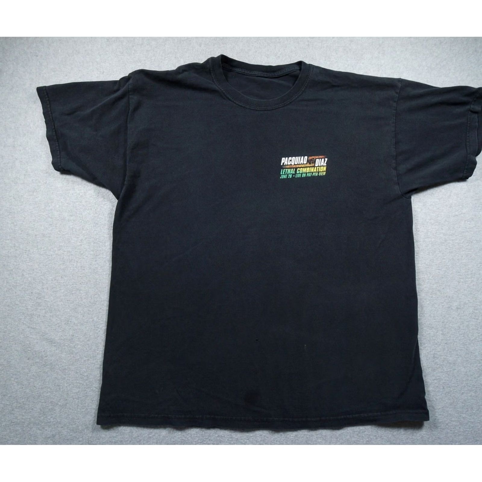 Vintage Vintage Manny Pacquiao Shirt Mens XL Black Boxing Tee David Diaz 2008 Pacquiao Shirt Mens XL Black Boxing Tee 2008 Size US XL / EU 56 / 4 - 5 Thumbnail