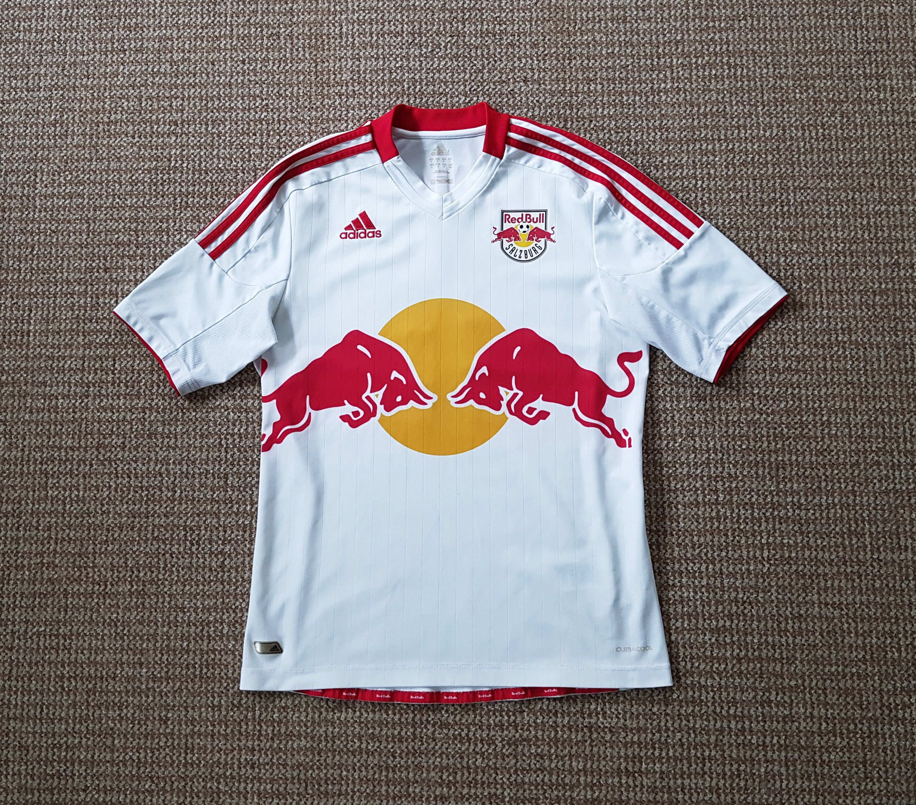 Adidas Adidas Red Bull Salzburg 2012 Home Football Soccer Jersey Size US M / EU 48-50 / 2 - 1 Thumbnail