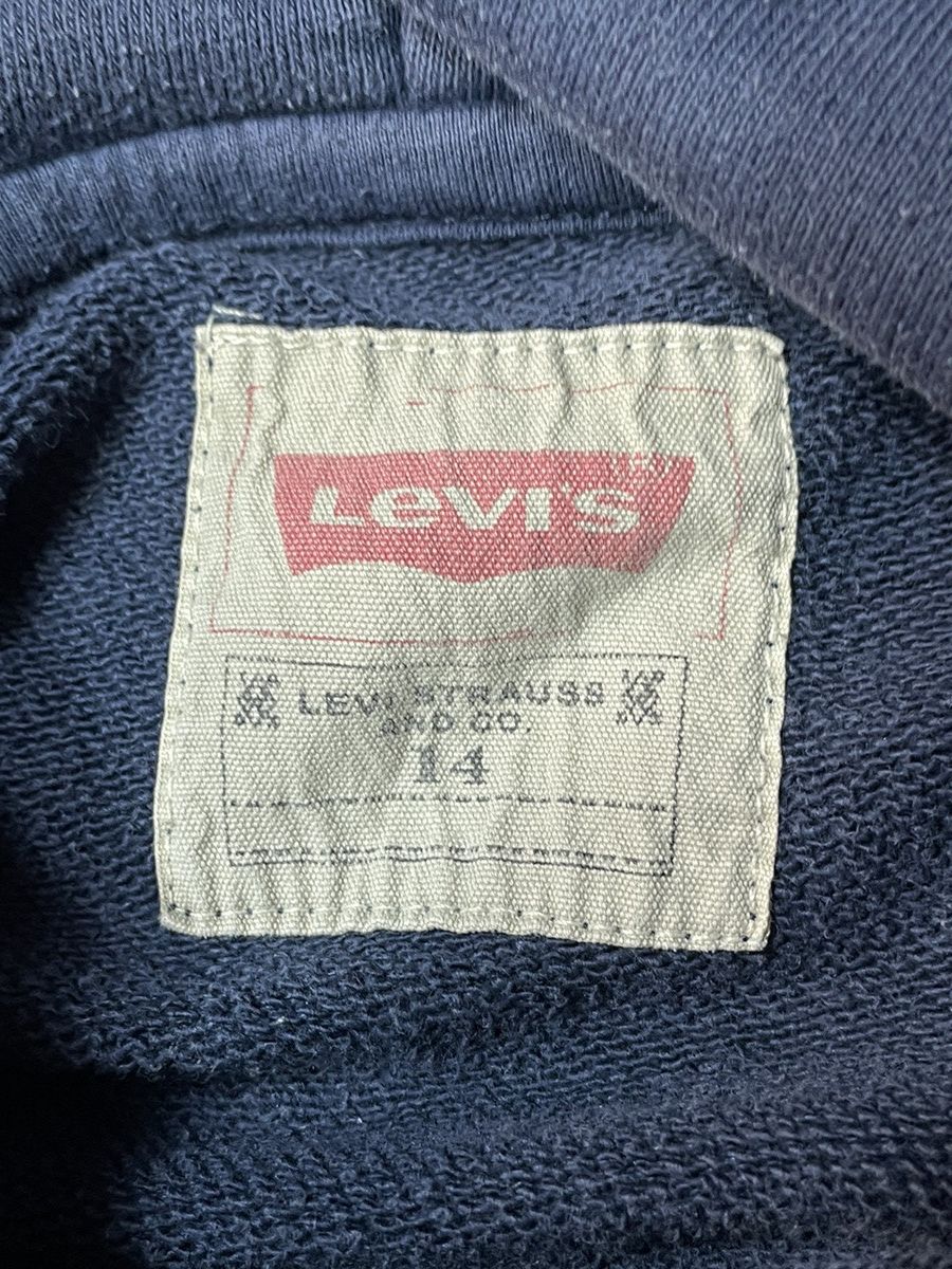 Levi's Levis Hoodie Spellout Boxy Fit Thick Size US XXS / EU 40 - 4 Thumbnail