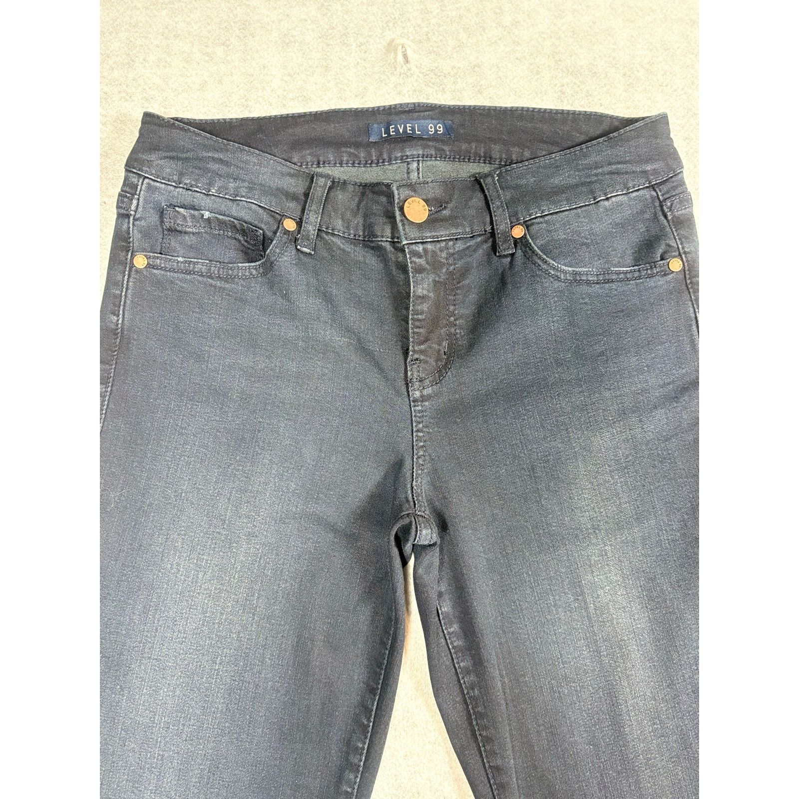 Other Level 99 Bootcut Jeans Mid Rise Stretch Flare Denim #0513 Size 28" / US 6 / IT 42 - 6 Thumbnail