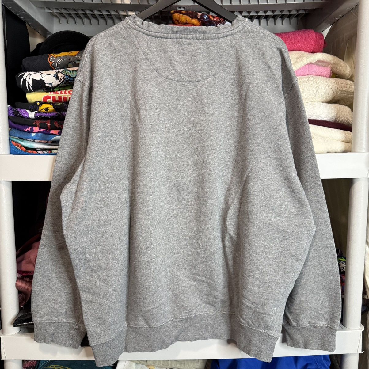 Polo Ralph Lauren Polo Ralph Lauren USA Gray Crewneck Pullover Flag American Size US XL / EU 56 / 4 - 4 Thumbnail
