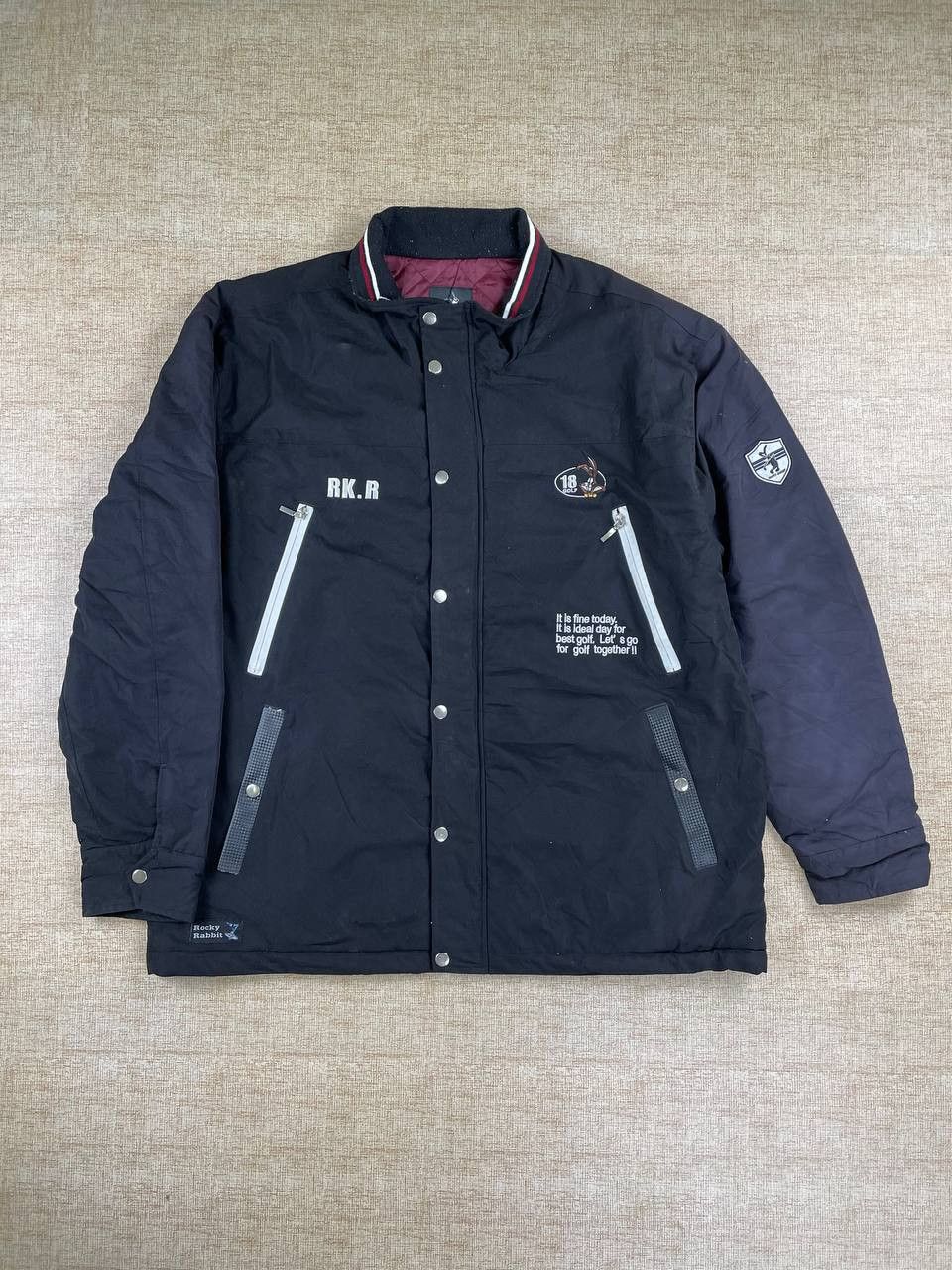 VTG ROCKY RABBIT JAPANESE BRAND MULTIPOCKET PATCHES JACKET