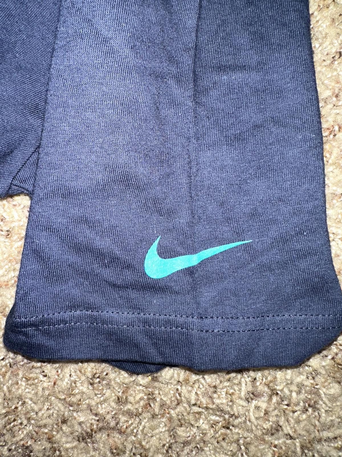 Nike Rare Vintage Nike Men’s Blue Earth Basketball Sphere T-Shirt Size US M / EU 48-50 / 2 - 3 Thumbnail