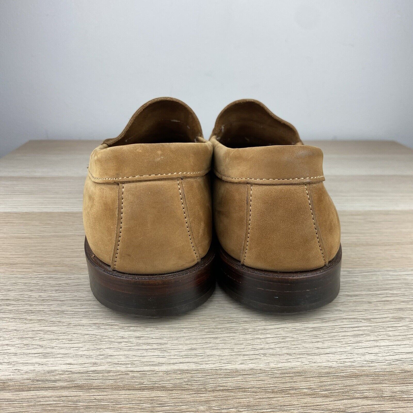 G.H. Bass & Co. GH Bass Mens 11.5D Weejuns Soft Suede Penny Loafers Heritage Size US 11.5 / EU 44-45 - 4 Thumbnail