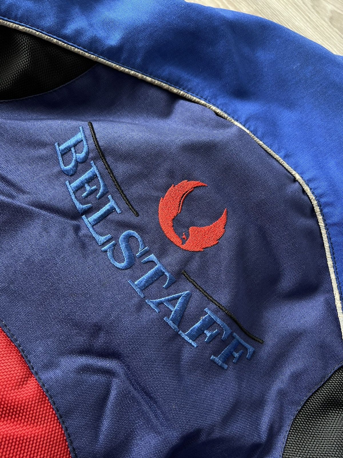 Belstaff Vintage Racing Belstaff 90s 2 in 1 Cordura Big Logo Jacket Size US L / EU 52-54 / 3 - 3 Thumbnail