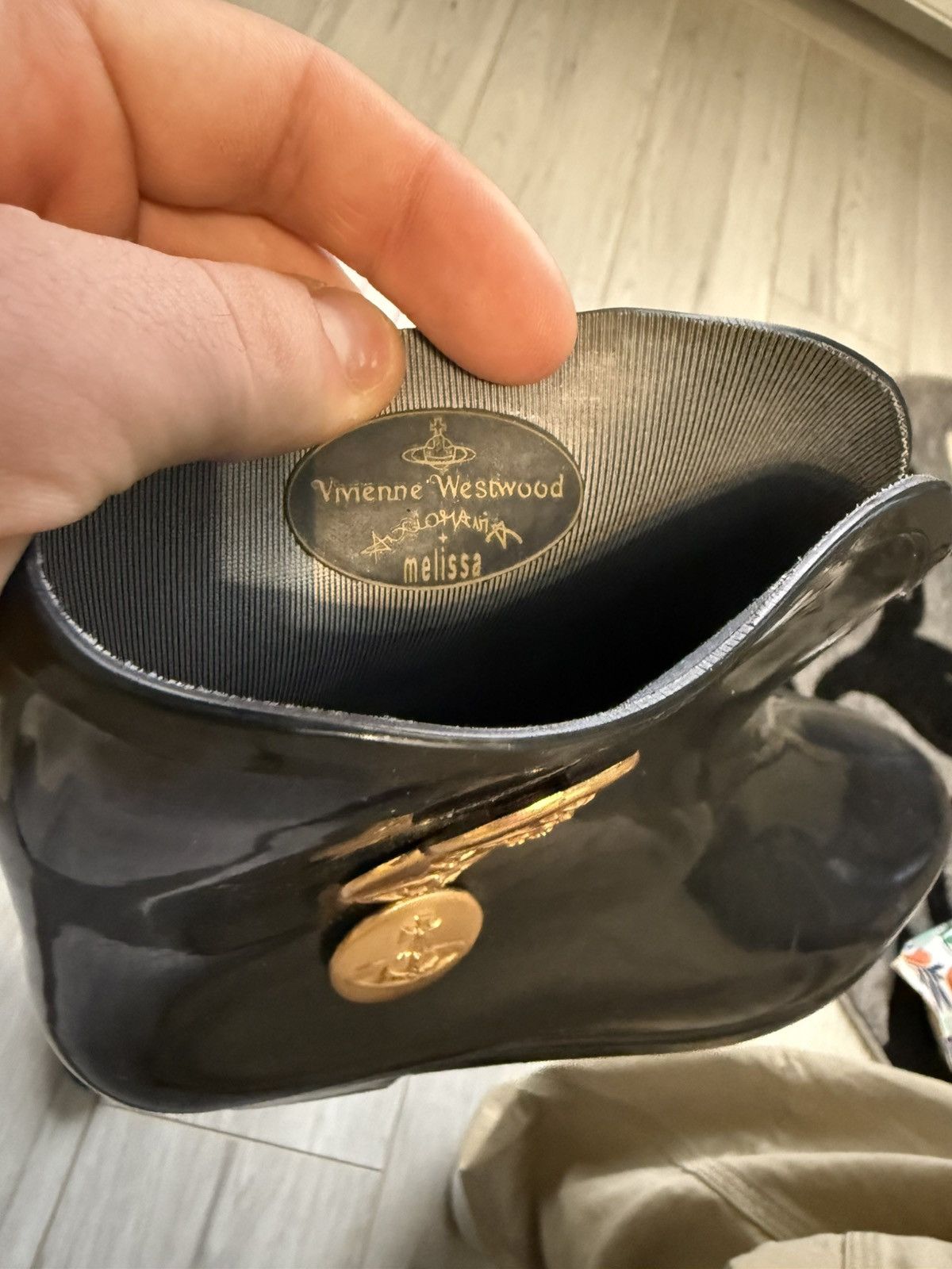Melissa × Vivienne Westwood Vivienne Westwood x Melissa boots Size US 7 / IT 37 - 5 Thumbnail