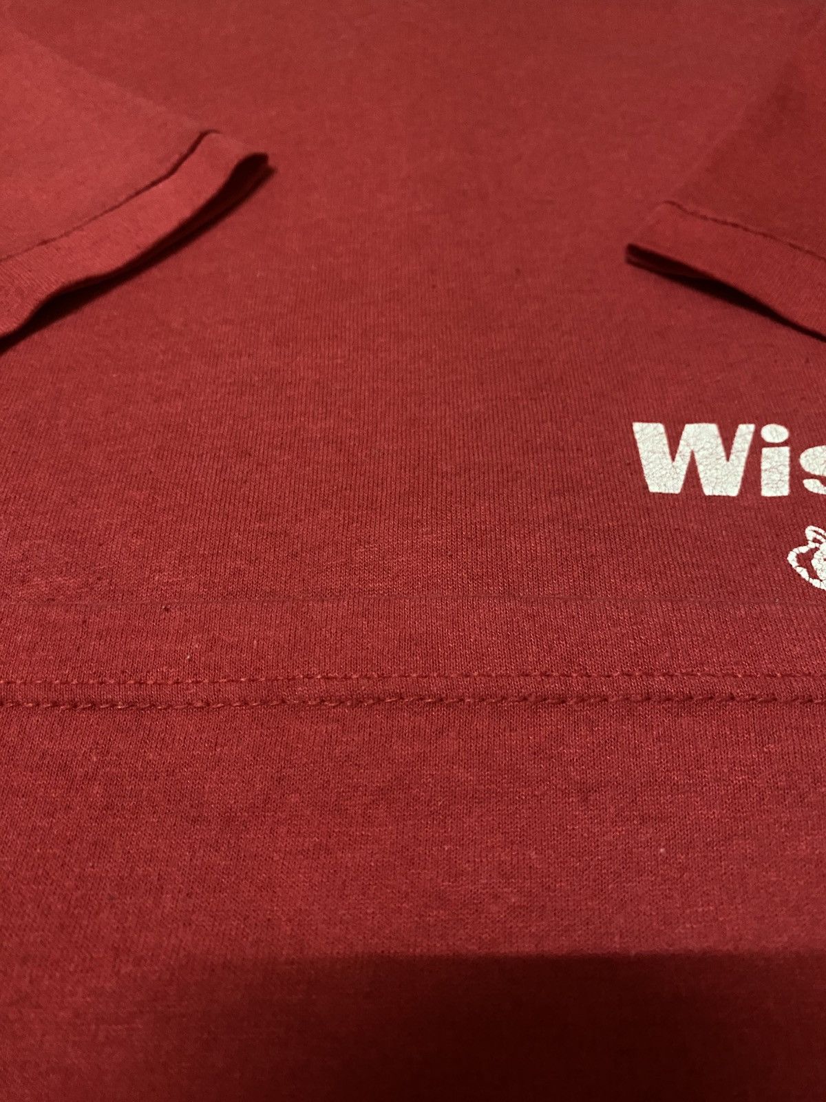 Champion Rare! Vintage 80s Champion Winconsin Over Print Cotton Blend Size US L / EU 52-54 / 3 - 5 Thumbnail