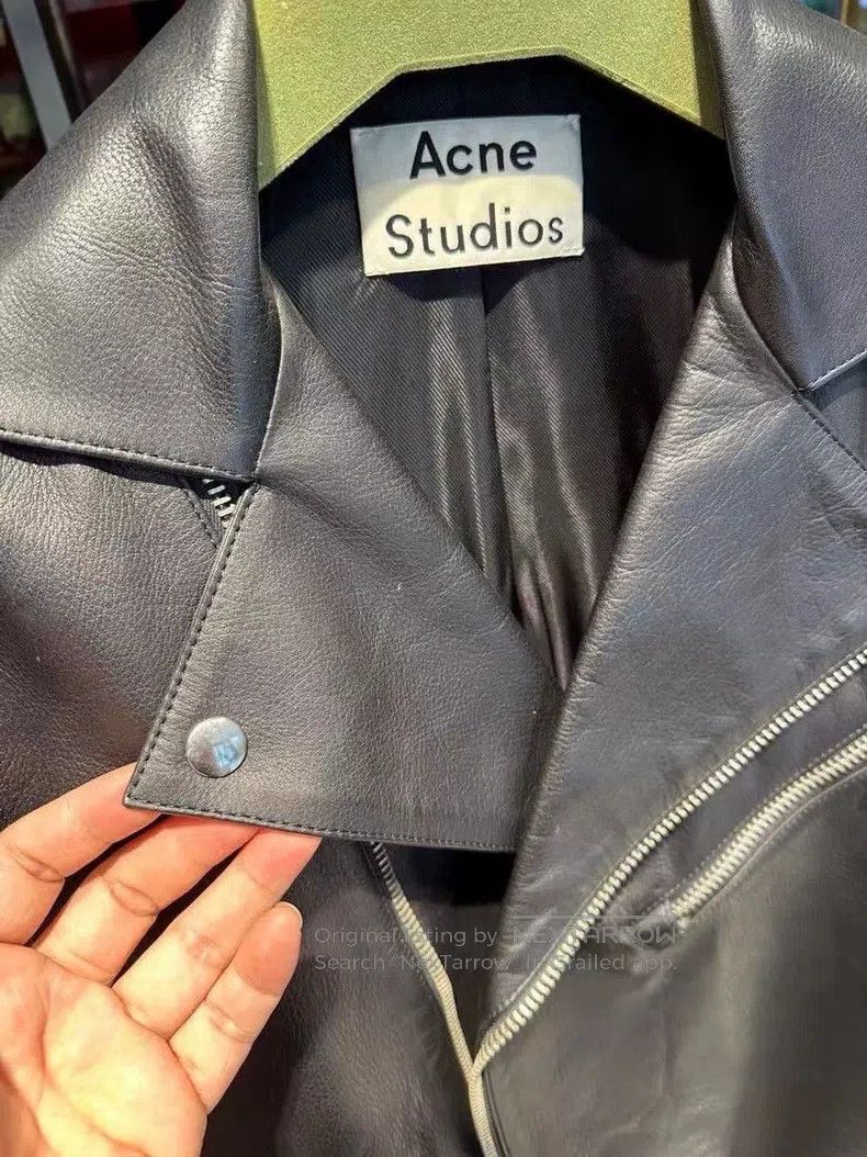 Acne Studios Acne Studios Leather Jacket Size US M / EU 48-50 / 2 - 2 Thumbnail