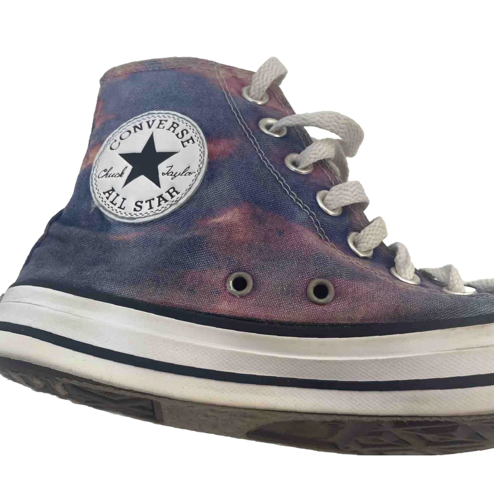 Converse VINTAGE Converse Chuck Taylor All Star Hi Sunset Tie Dye Women's 8.5 Purple VTG 569772F Size US 9 / IT 39 - 6 Thumbnail