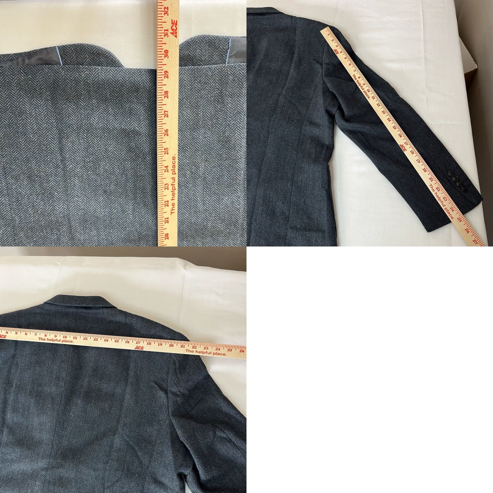 Vintage Paul Jones Blazer Jacket Mens XL Business Casual Sport Coat Navy Blue Size 46R - 8 Thumbnail