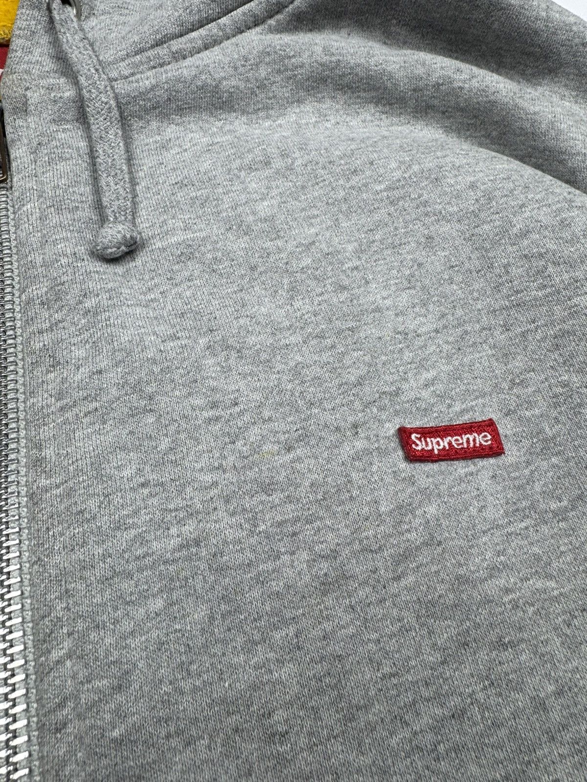 Supreme Supreme Mini Logo Zip Hoodie Size US XL / EU 56 / 4 - 8 Thumbnail