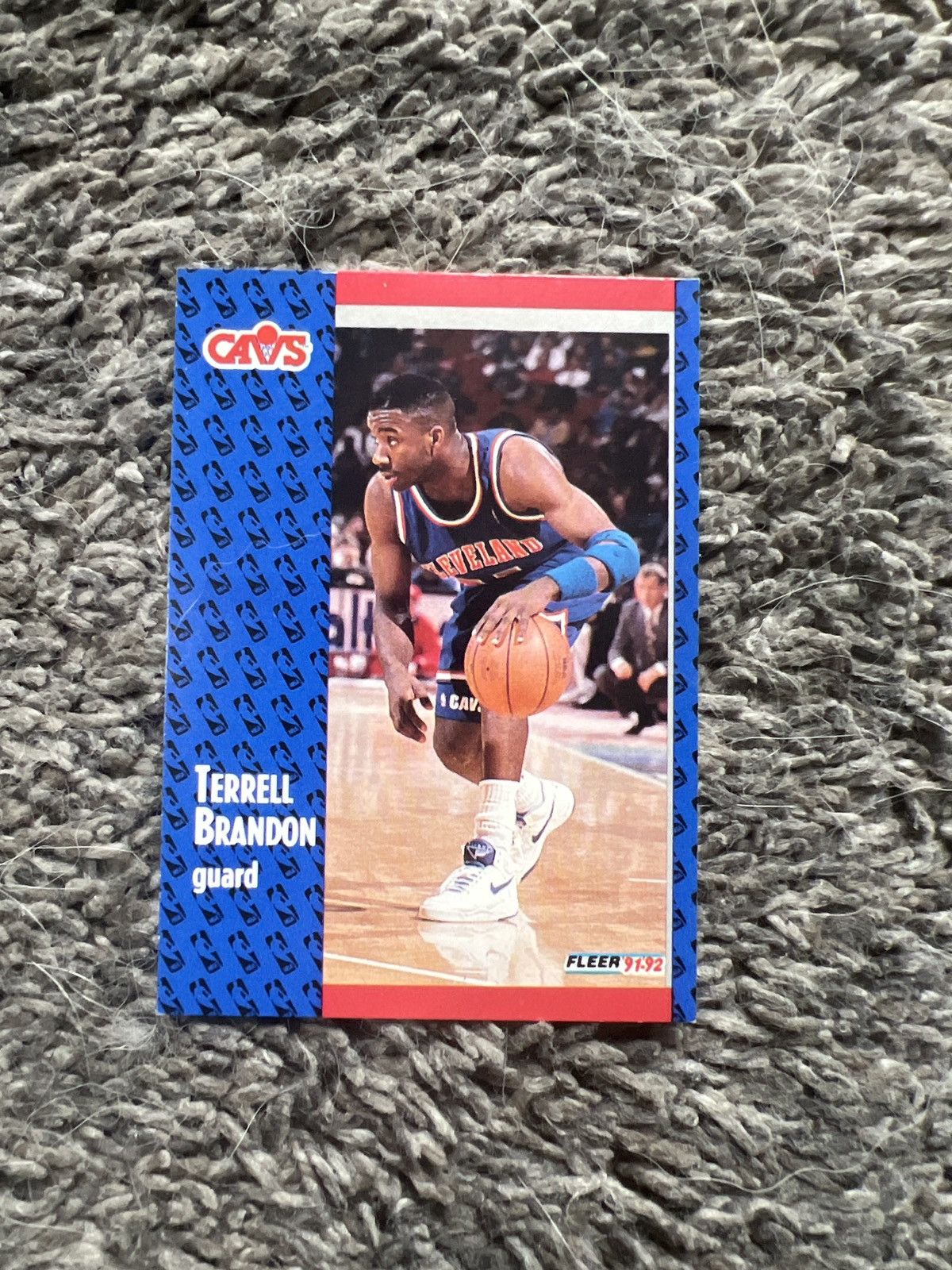 NBA 1992 Fleer #262 Terrell Brandon Card Size ONE SIZE - 1 Thumbnail