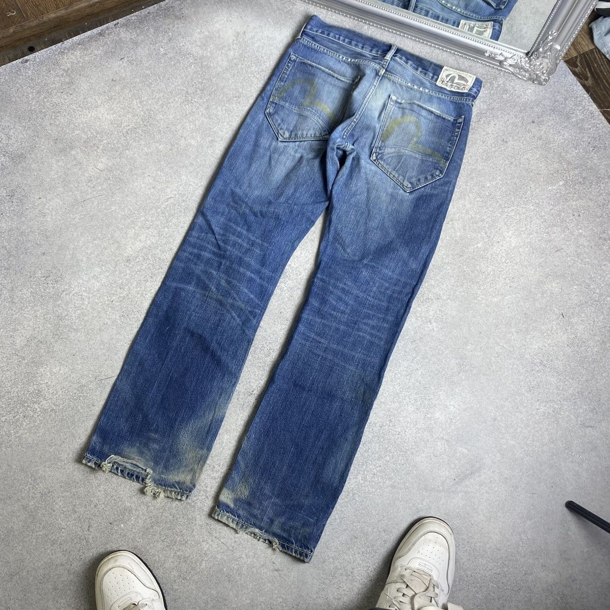 Evisu Vintage Evisu Puma Jeans Embroidered Pants Y2K Size US 32 / EU 48 - 1 Thumbnail