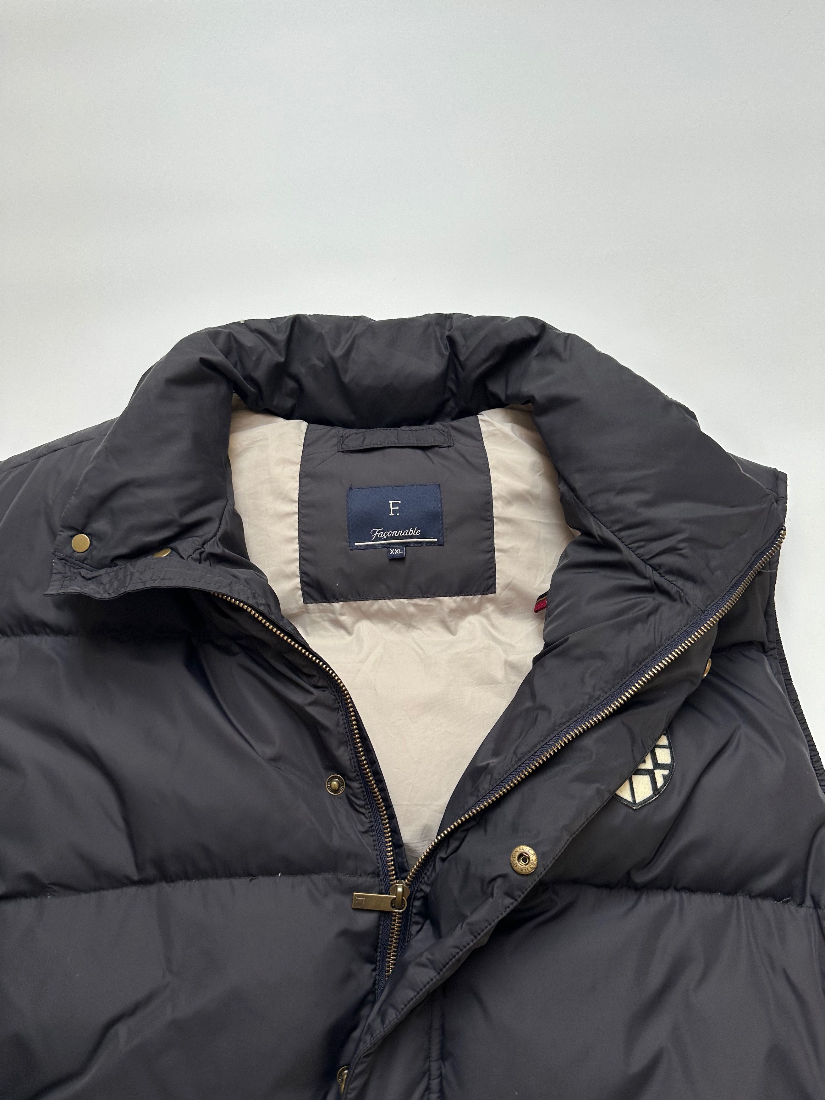 Faconnable Faconnable Down Padded Gilet Size US XXL / EU 58 / 5 - 5 Thumbnail