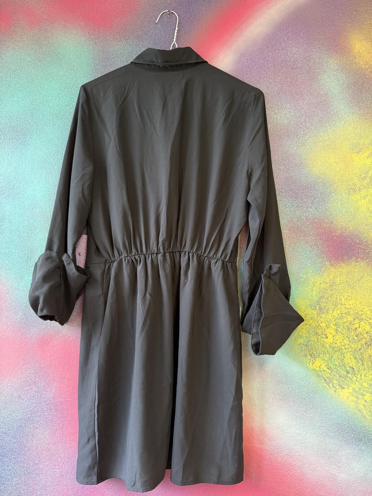 Other Abercrombie & Fitch Long Sleeve Twist-Front Shirt Dress Size S / US 4 / IT 40 - 4 Thumbnail