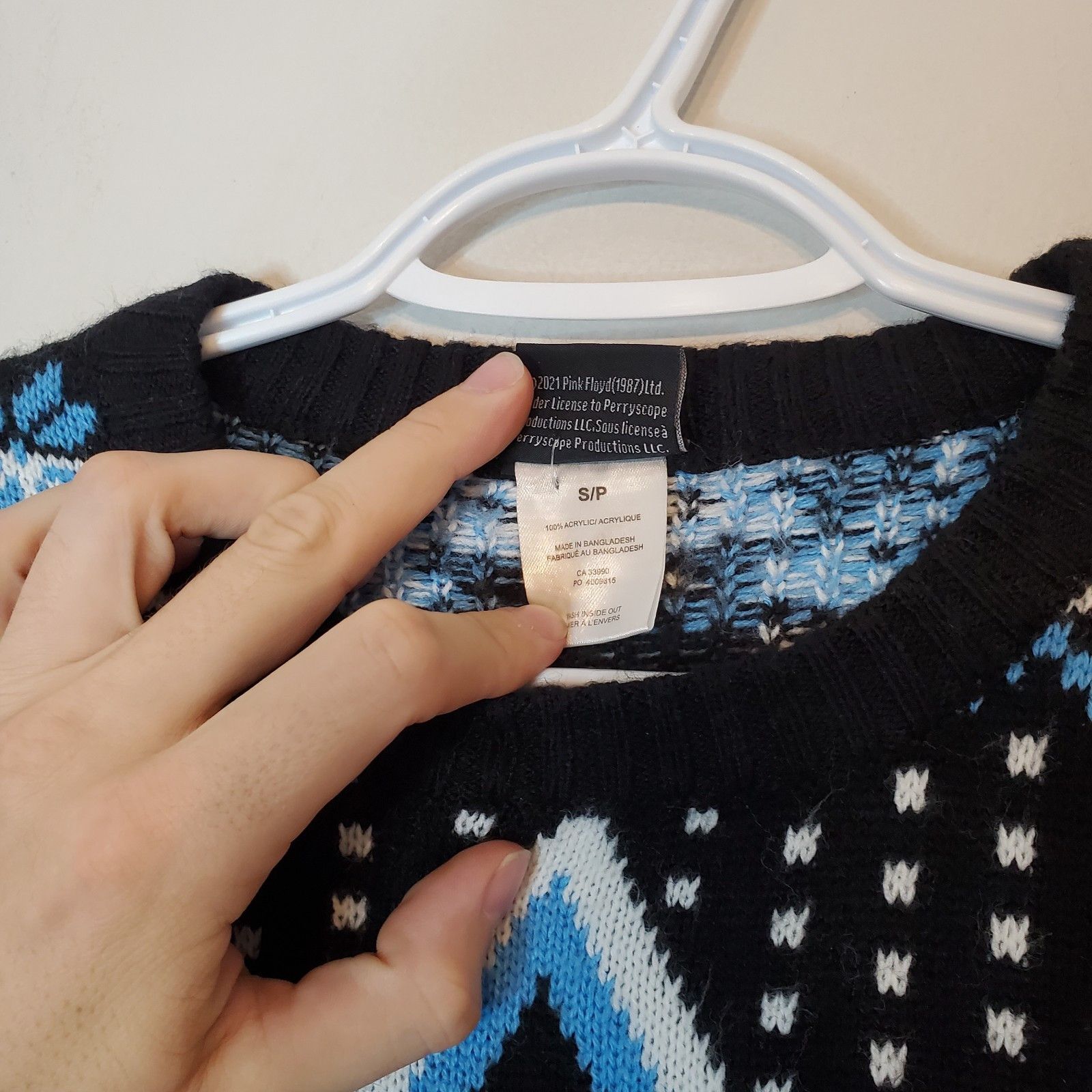 Pink Floyd Pink Floyd Ugly Christmas Sweater Knit Sweater Black Size S Size US S / EU 44-46 / 1 - 5 Thumbnail