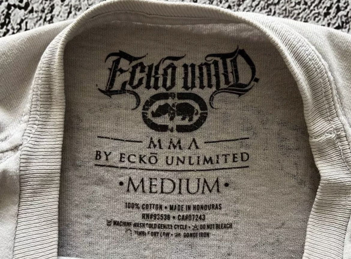 Ecko Unltd. × Vintage Ecko Unltd MMA Cotton T-Shirt Printed Logo Size M Size US M / EU 48-50 / 2 - 7 Thumbnail