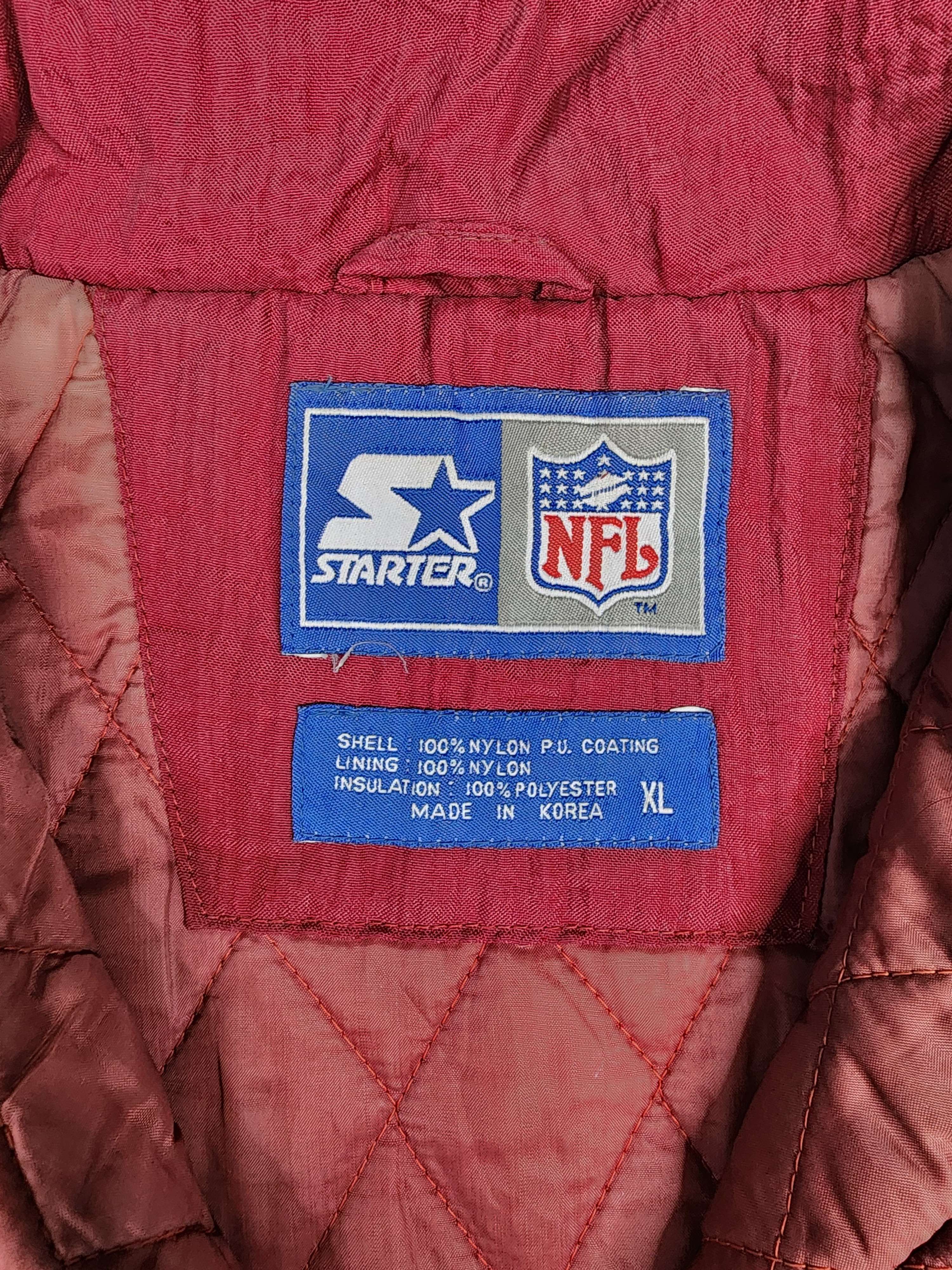 NFL Vintage Starter NFL Washington Redskins windbreaker jacket Size US XL / EU 56 / 4 - 6 Thumbnail