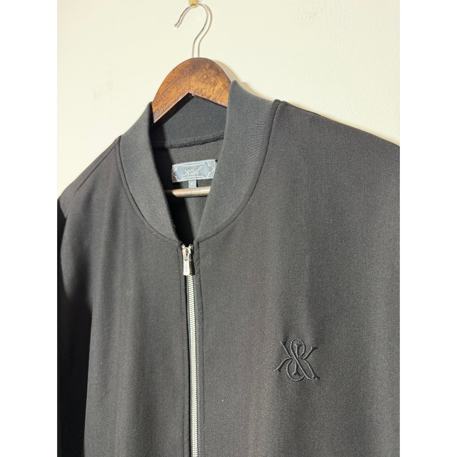 Kith Kith Double Weave Avery Bomber Jacket 'Black' Size US XL / EU 56 / 4 - 2 Thumbnail