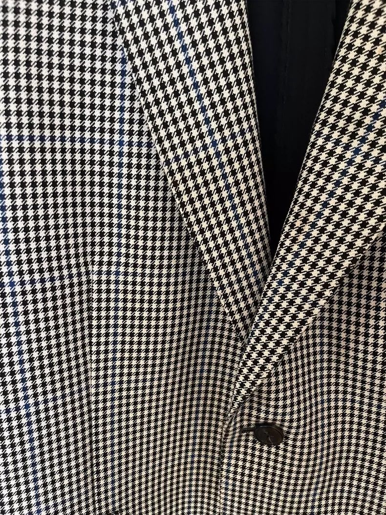 Alexander McQueen Alexander McQueen Houndstooth wool blazer 2503-Nextarrow Size 48R - 2 Thumbnail