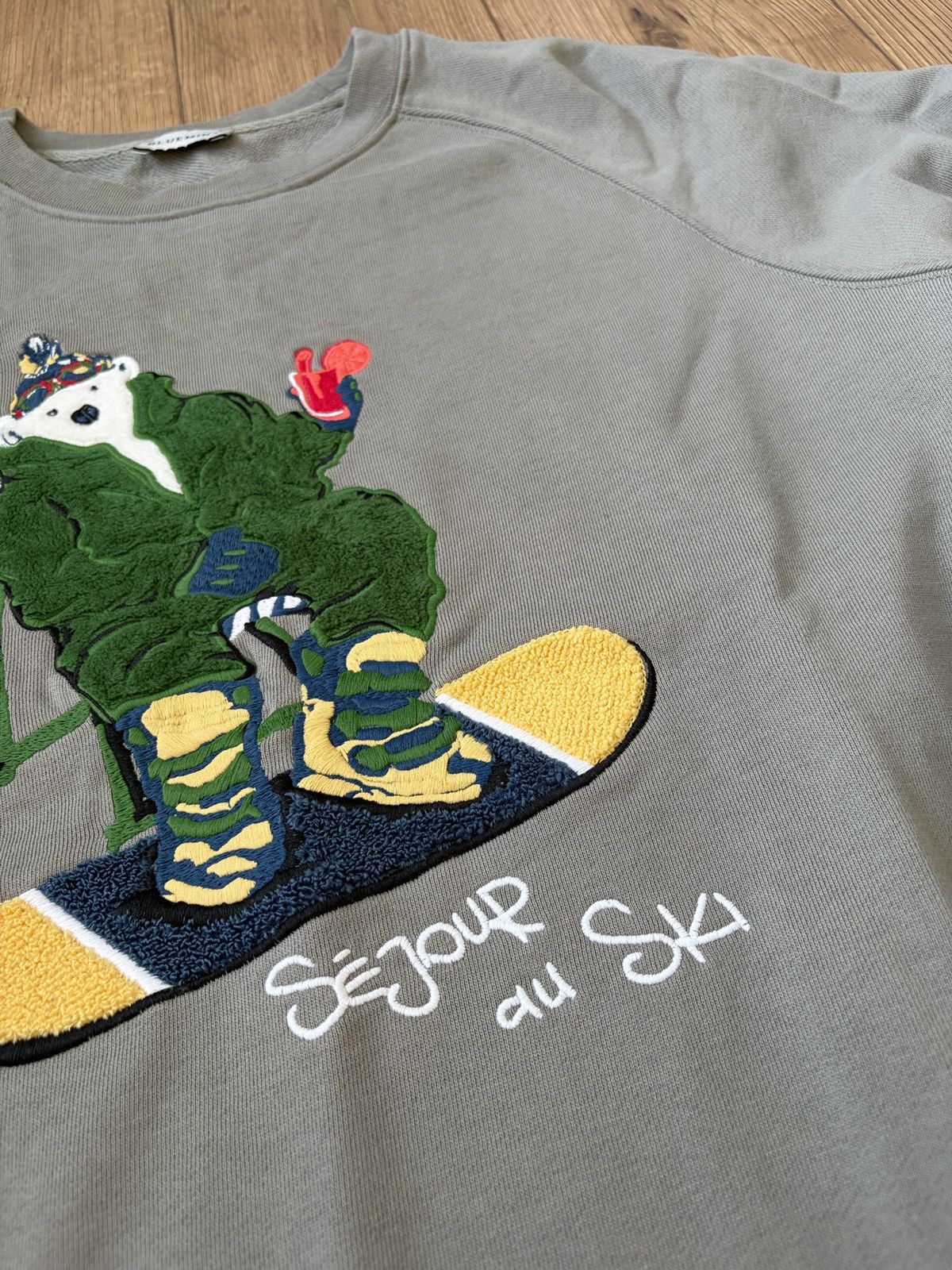 Vision Streetwear Blue Mint Raphael Bear Ski Sweatshirt Size US L / EU 52-54 / 3 - 9 Thumbnail
