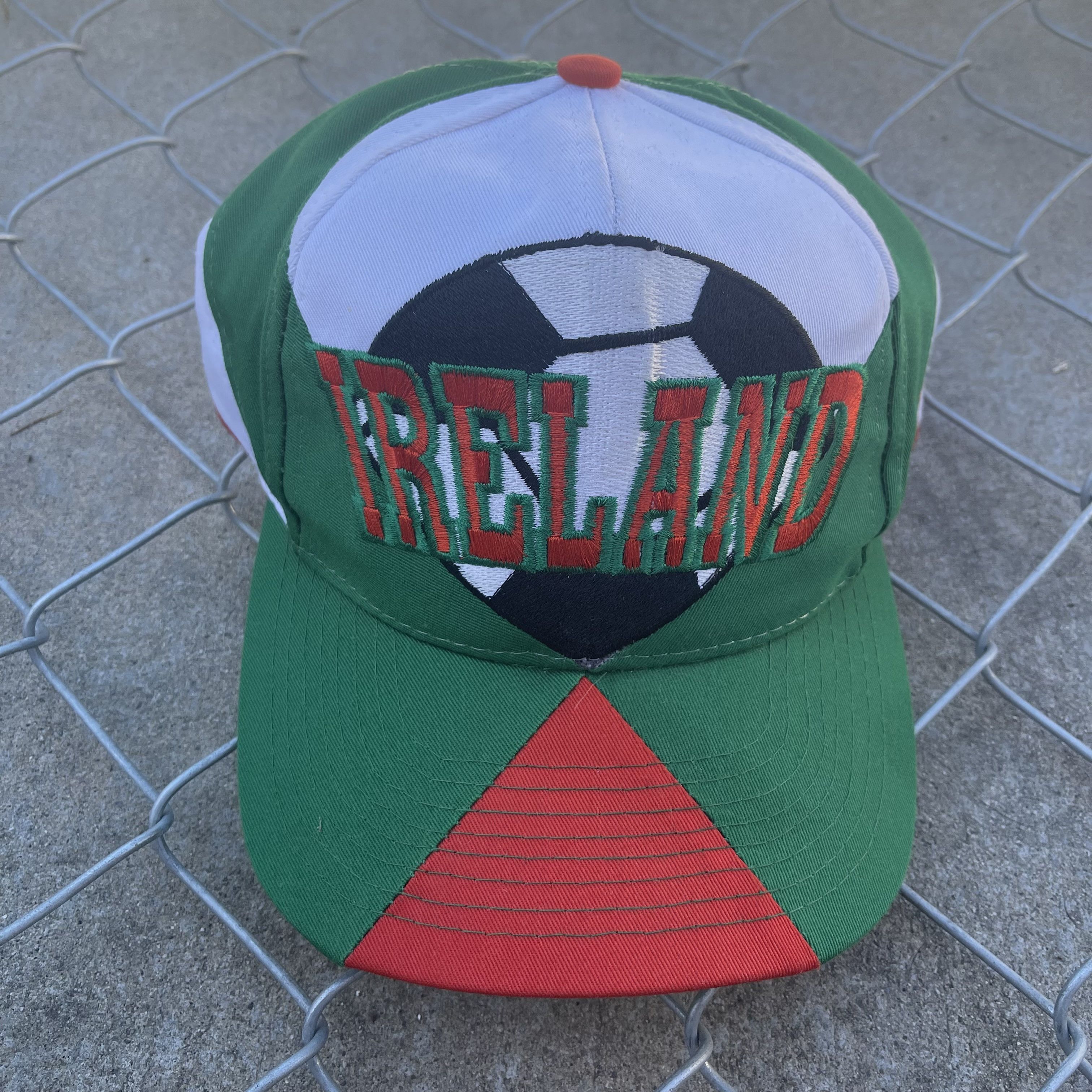 Vintage 1994 World Cup Logo Athletic Ireland Snapback Size ONE SIZE - 1 Thumbnail