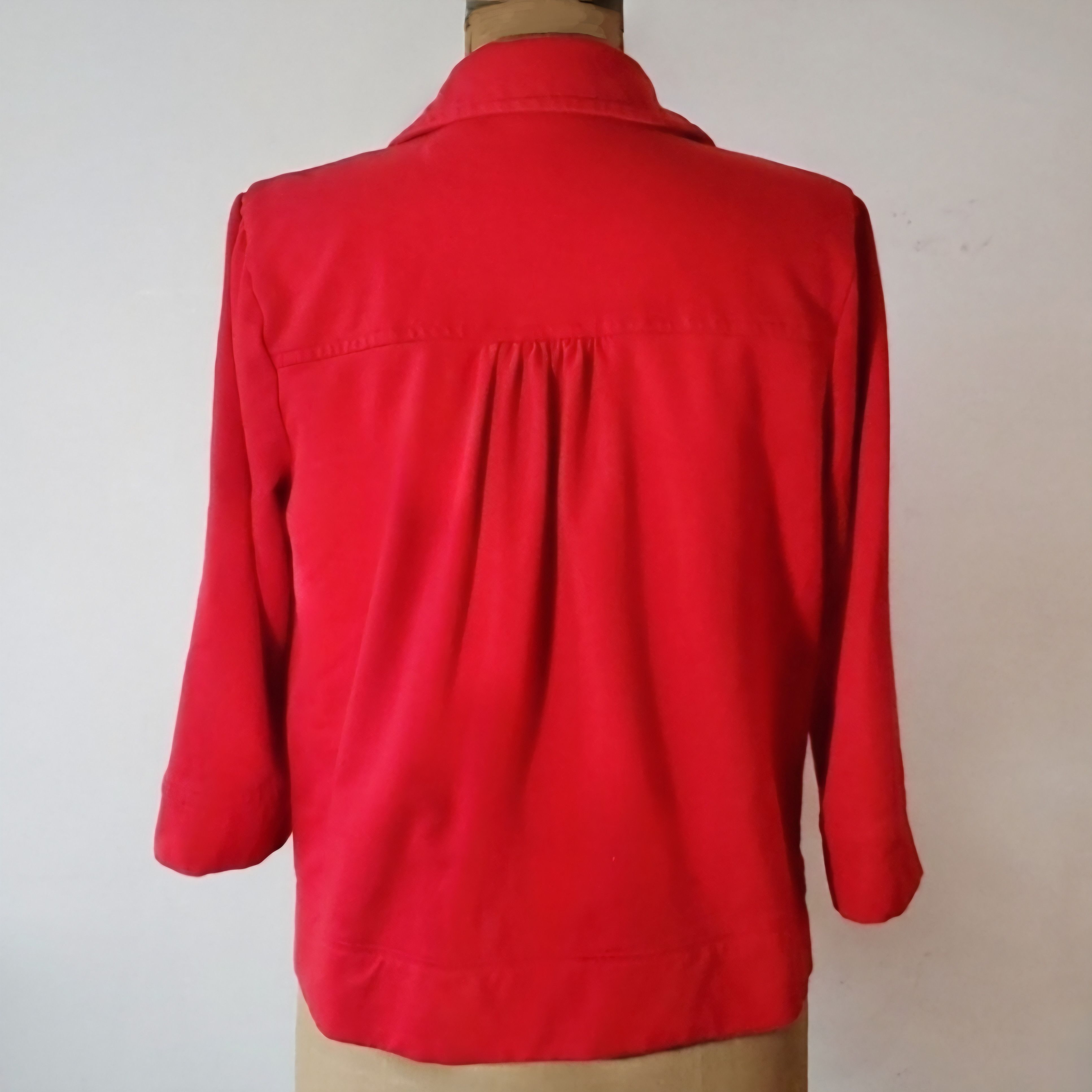 Other Requirements Size L Jacket Vintage Y2K 90s Red Full Zip Size L / US 10 / IT 46 - 3 Thumbnail