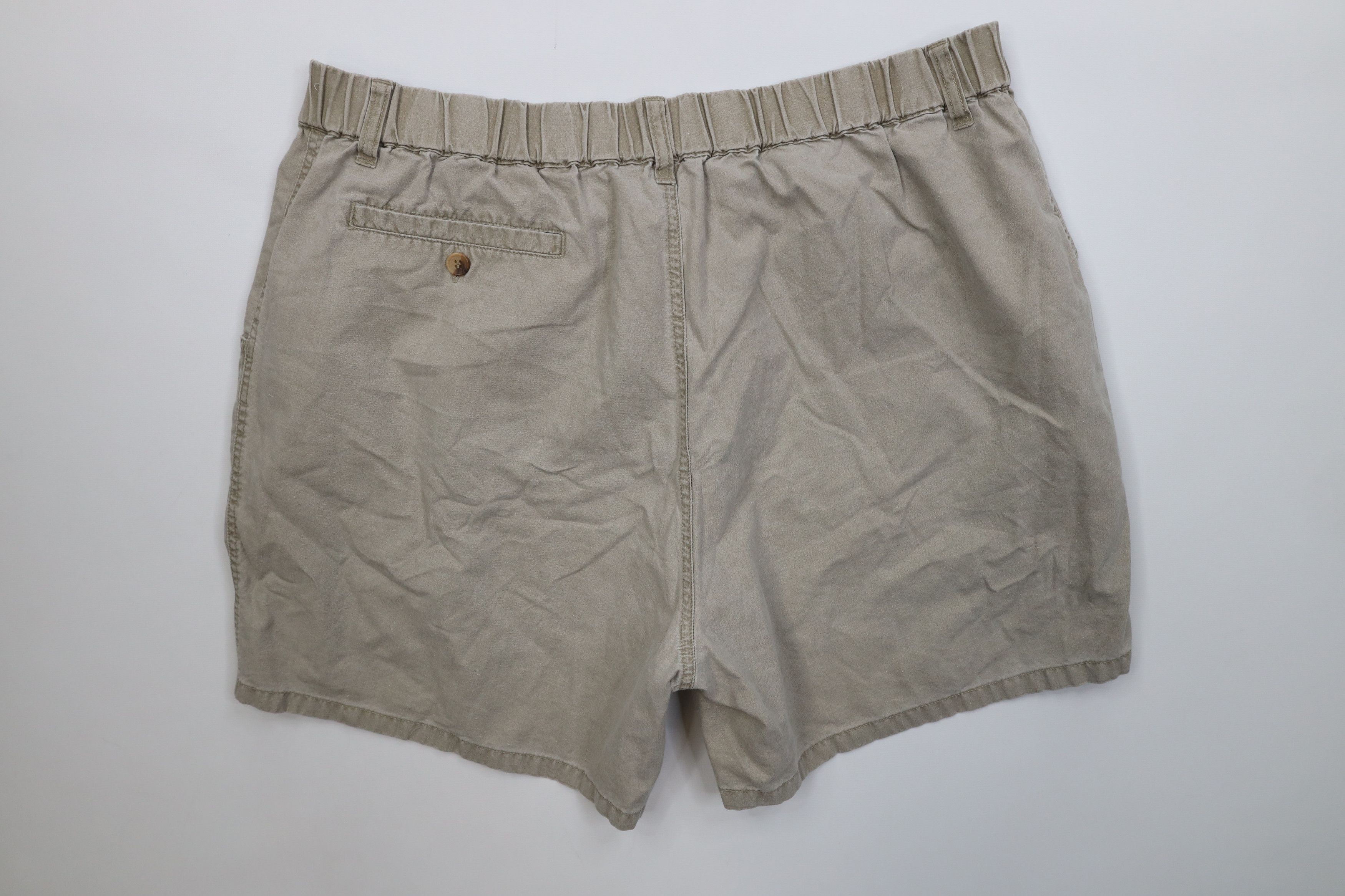Vintage Vintage 90s Streetwear Stonewash Above Knee Chino Shorts Size US 36 / EU 52 - 8 Thumbnail