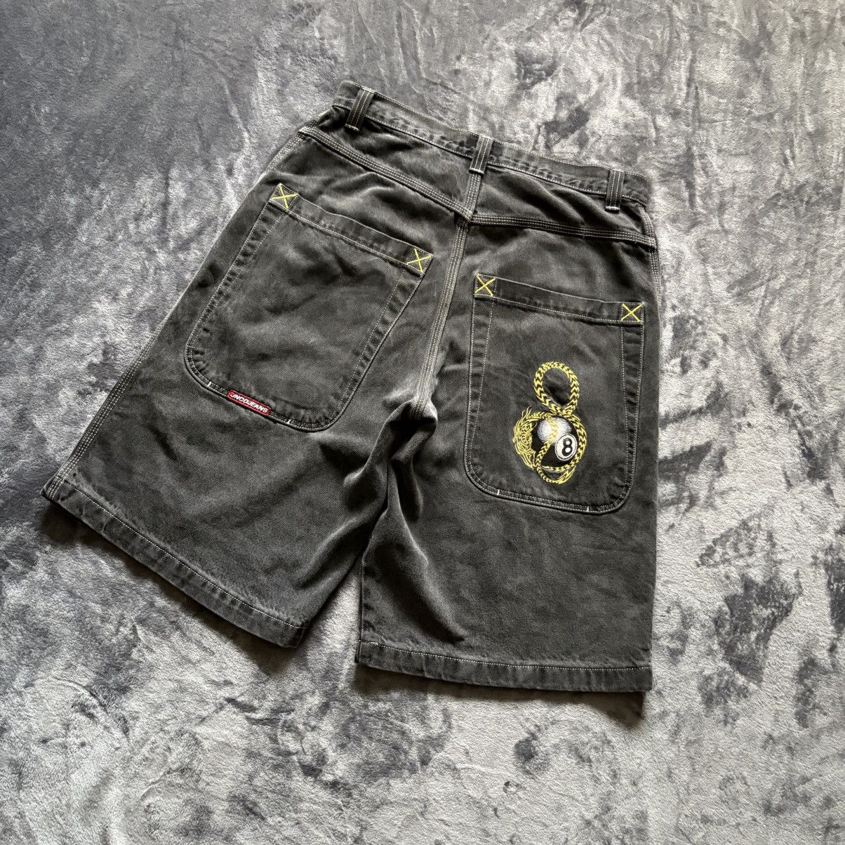 JNCO × Vintage JNCO EIGHT BALL JORT Size US 34 / EU 50 - 3 Thumbnail