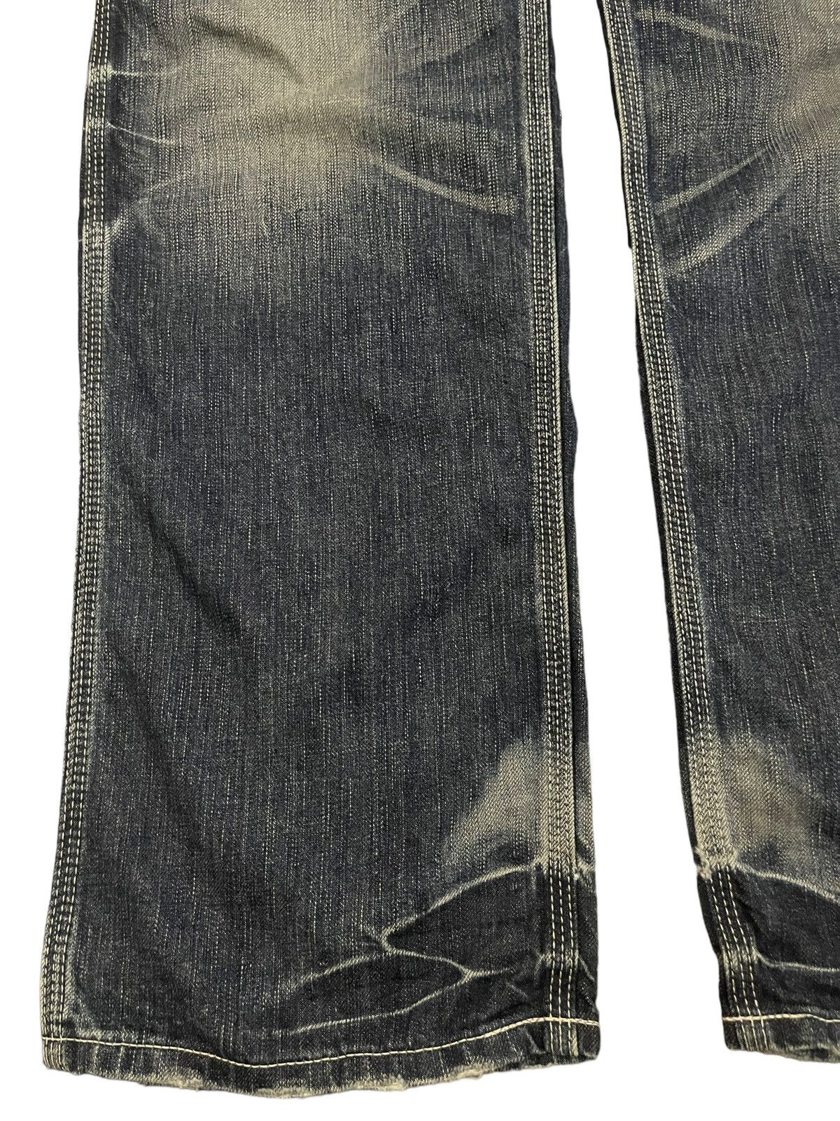 Edwin Vintage Edwin 503 Blue Trip Faded Wash Buckle Carpenter Size US 32 / EU 48 - 5 Thumbnail