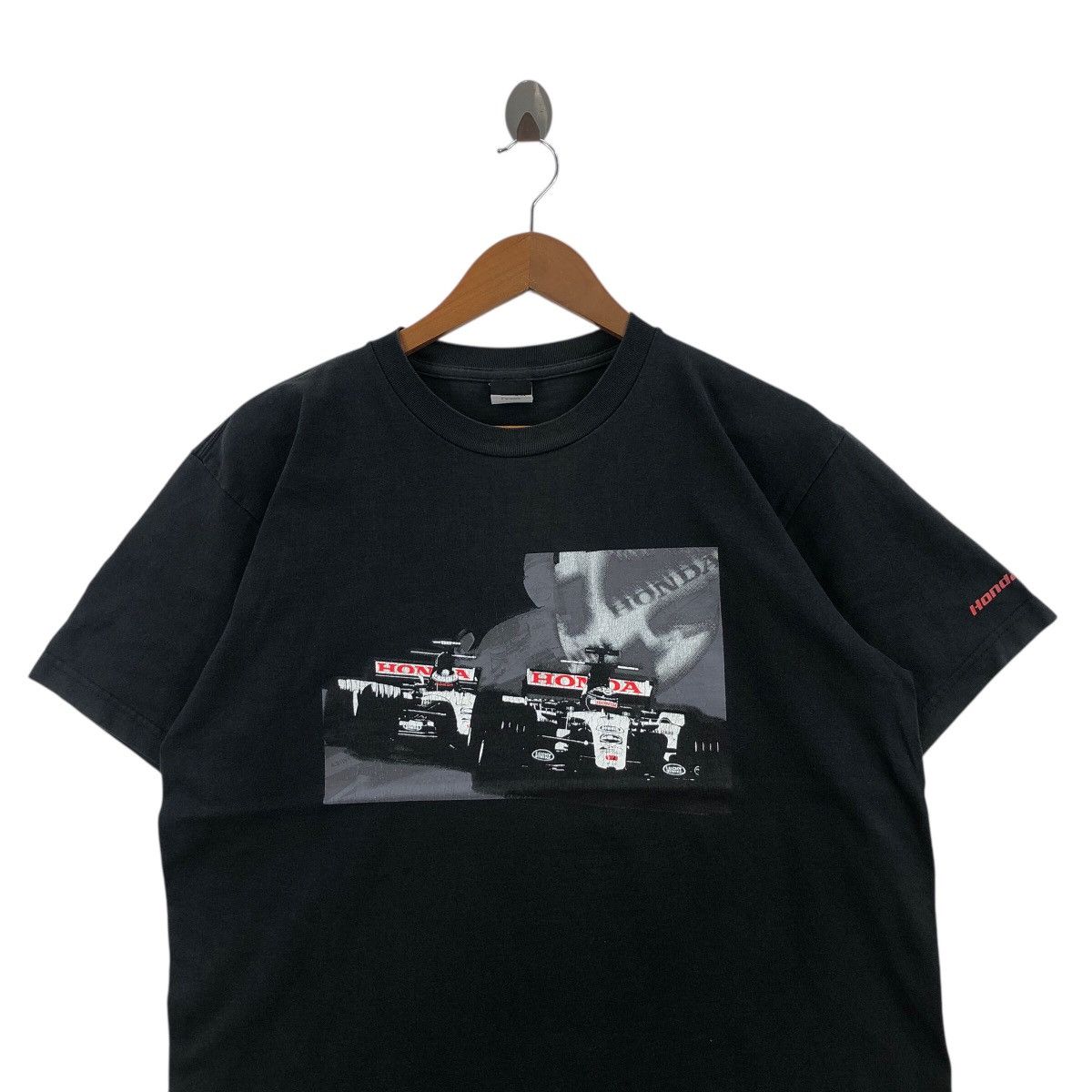 Honda Vintage HONDA Racing Tee Shirt Formula One Motosports Size US L / EU 52-54 / 3 - 2 Thumbnail