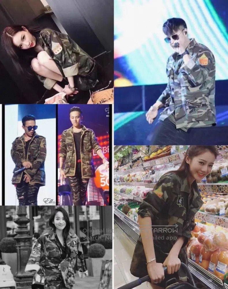 Saint Laurent Paris Saint Laurent Paris Medal Four Pocket Military Camo Jacket Size US S / EU 44-46 / 1 - 8 Thumbnail