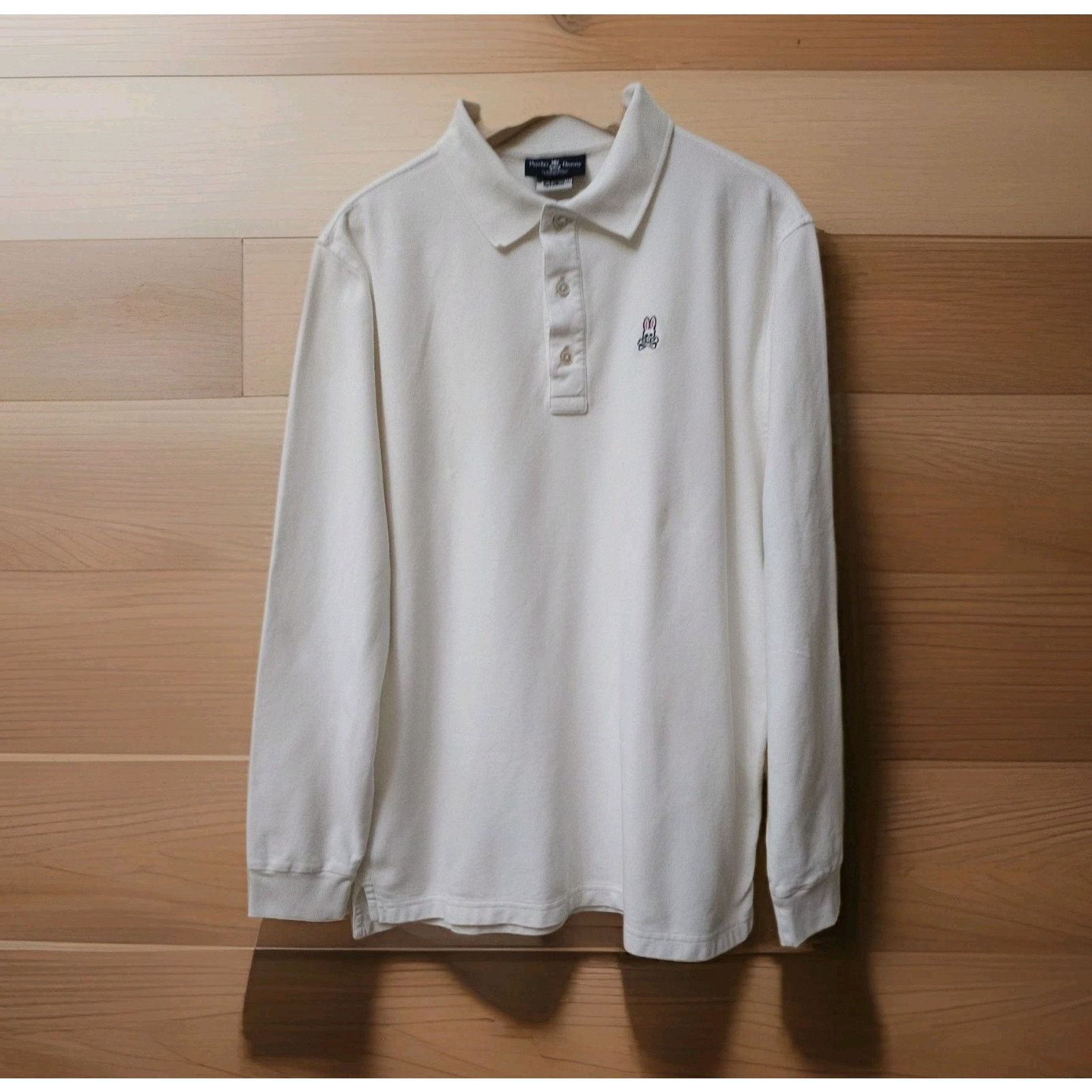 Psycho Bunny Psycho Bunny Polo Shirt Long Sleeve Size 8 Casual Preppy Size US L / EU 52-54 / 3 - 1 Thumbnail