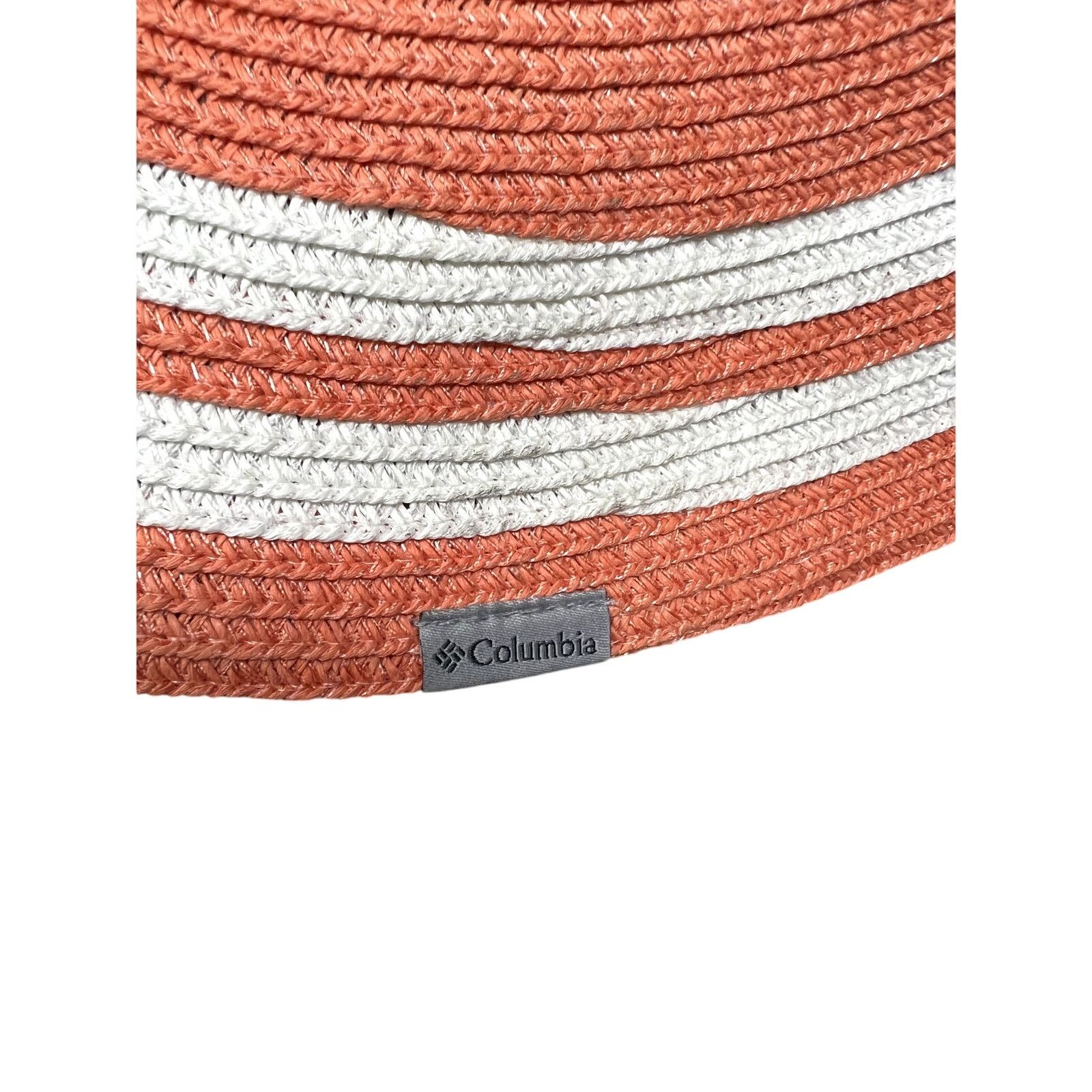 Columbia Women's Columbia Global Adventure Packable Hat - White/Peach Size ONE SIZE - 5 Thumbnail