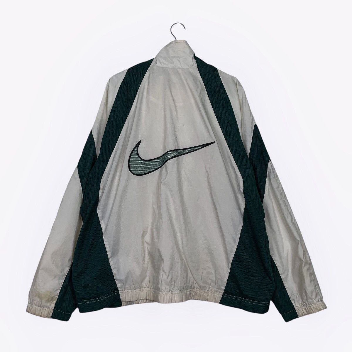 Nike Vintage Nike Swoosh Big Logo Jacket Size US XL / EU 56 / 4 - 1 Thumbnail