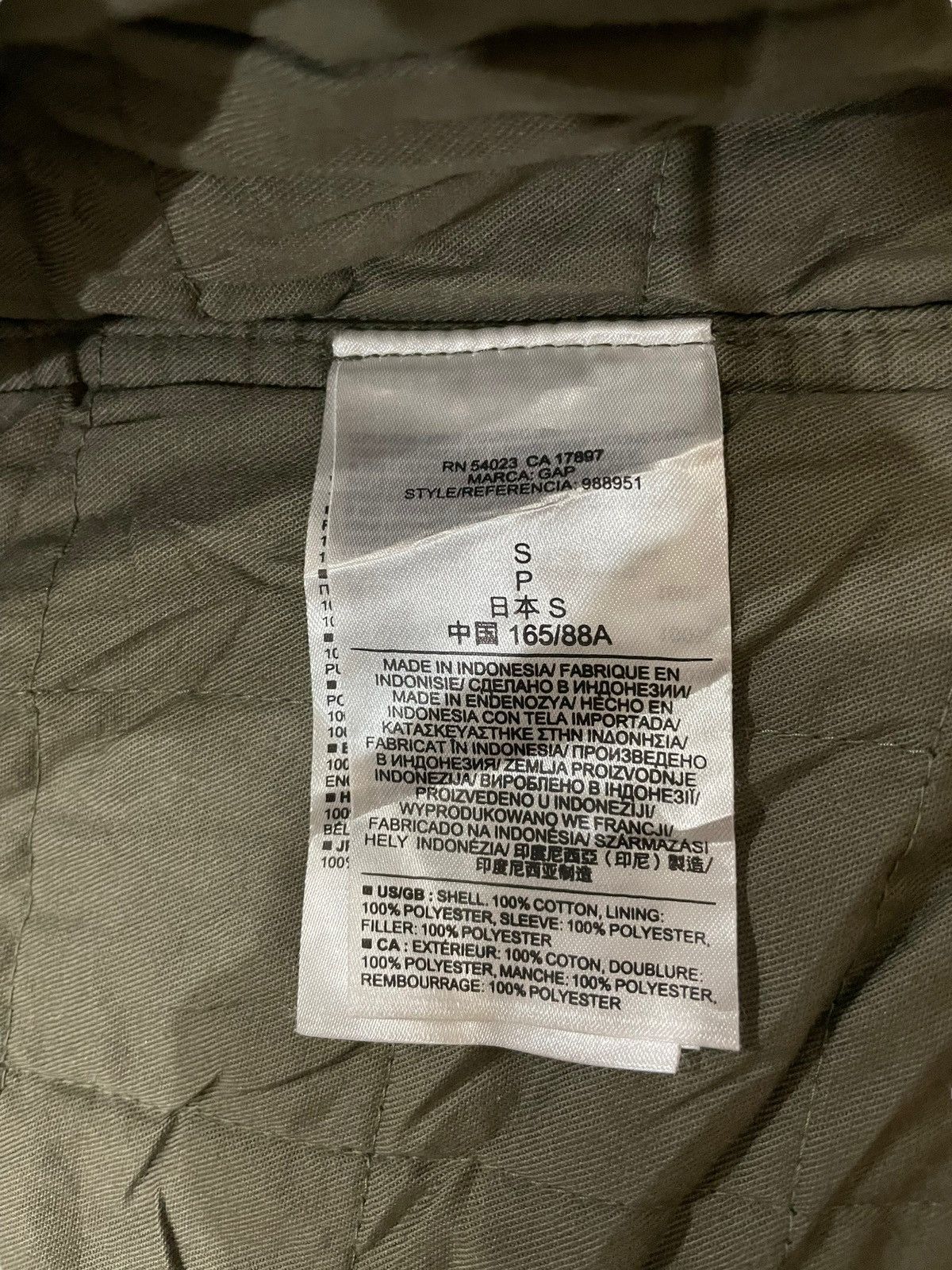 Gap Vtg Archival GAP Fishtail Parka Jacket Size US S / EU 44-46 / 1 - 12 Thumbnail