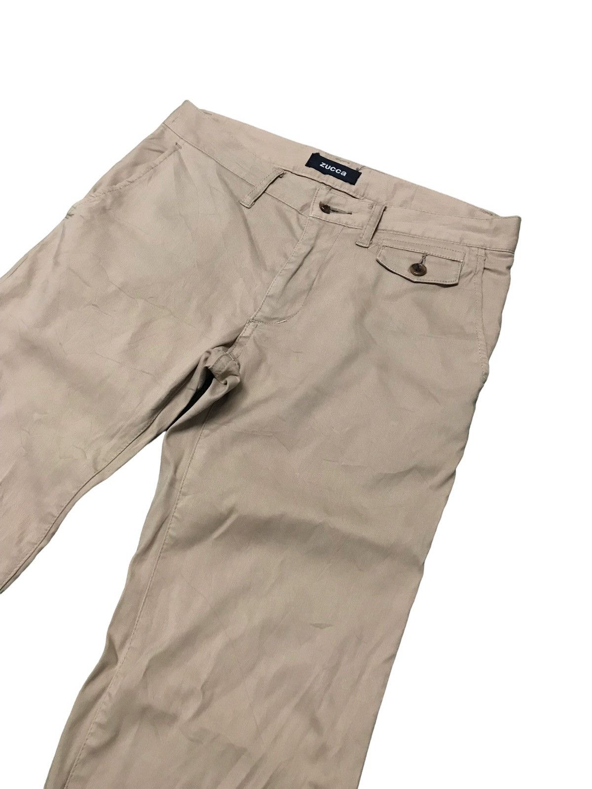 Issey Miyake × Zucca Issey Miyake by Zucca Khaki Pants Size US 32 / EU 48 - 3 Thumbnail