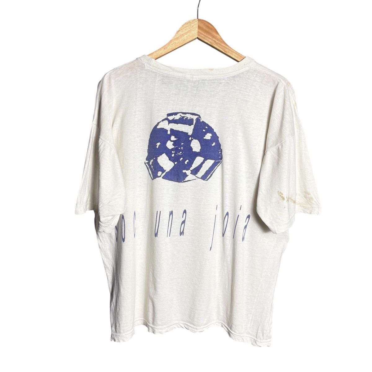 Vintage Vintage 90s Soc una joia Spain Graphic T-Shirt Size US XL / EU 56 / 4 - 1 Thumbnail