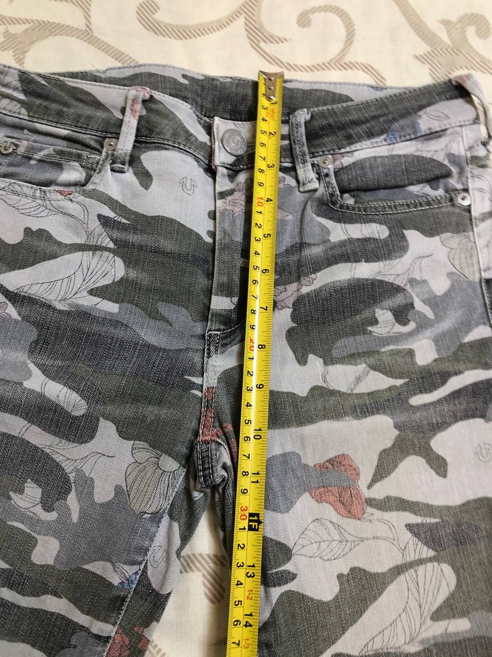 True Religion True Religion Moto Skinny Pants Camouflage jeans Size 27" / US 4 / IT 40 - 10 Thumbnail