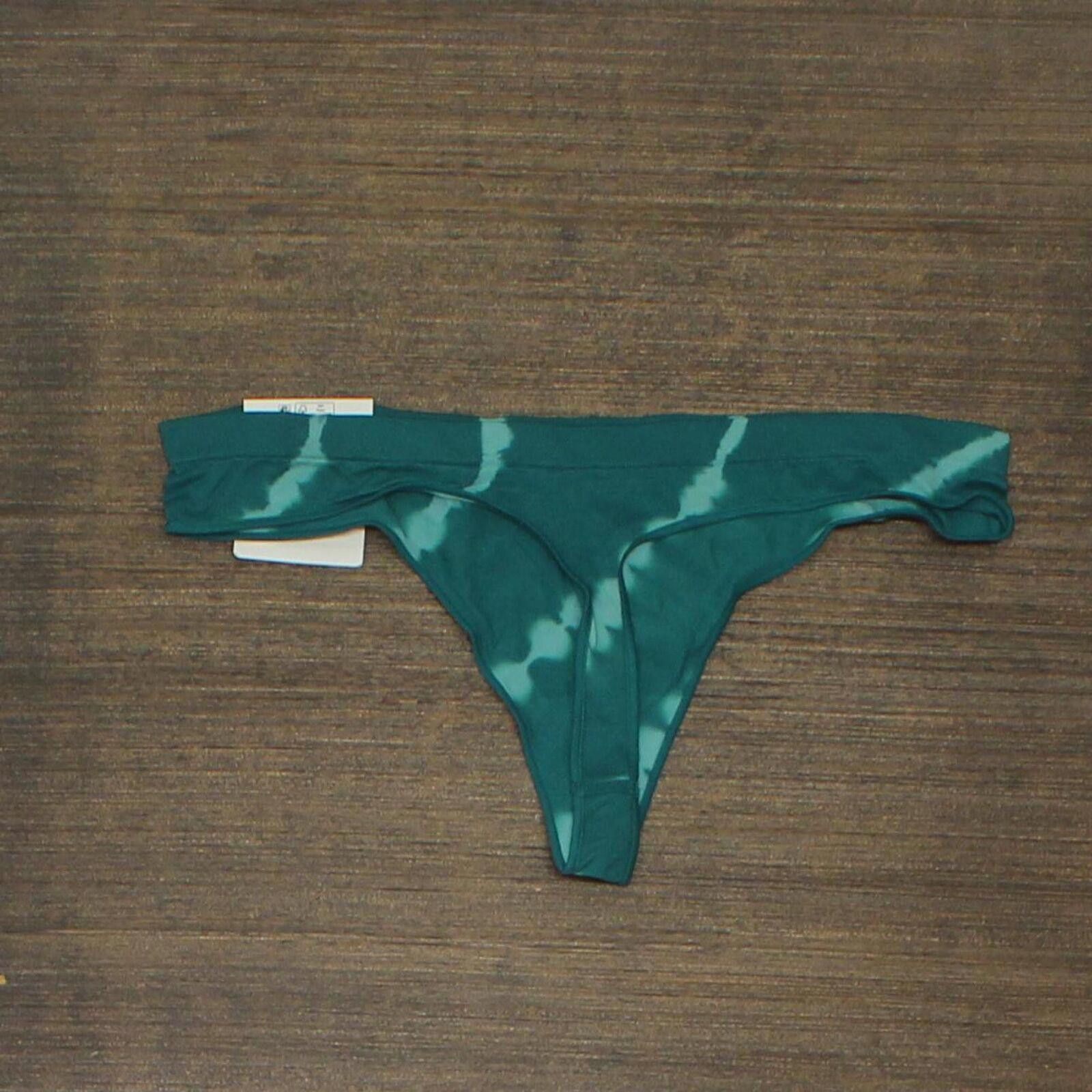 Designer NWT No Boundries Seamless Nylon Thong 16611b00060b8b Blue M Size ONE SIZE - 2 Thumbnail
