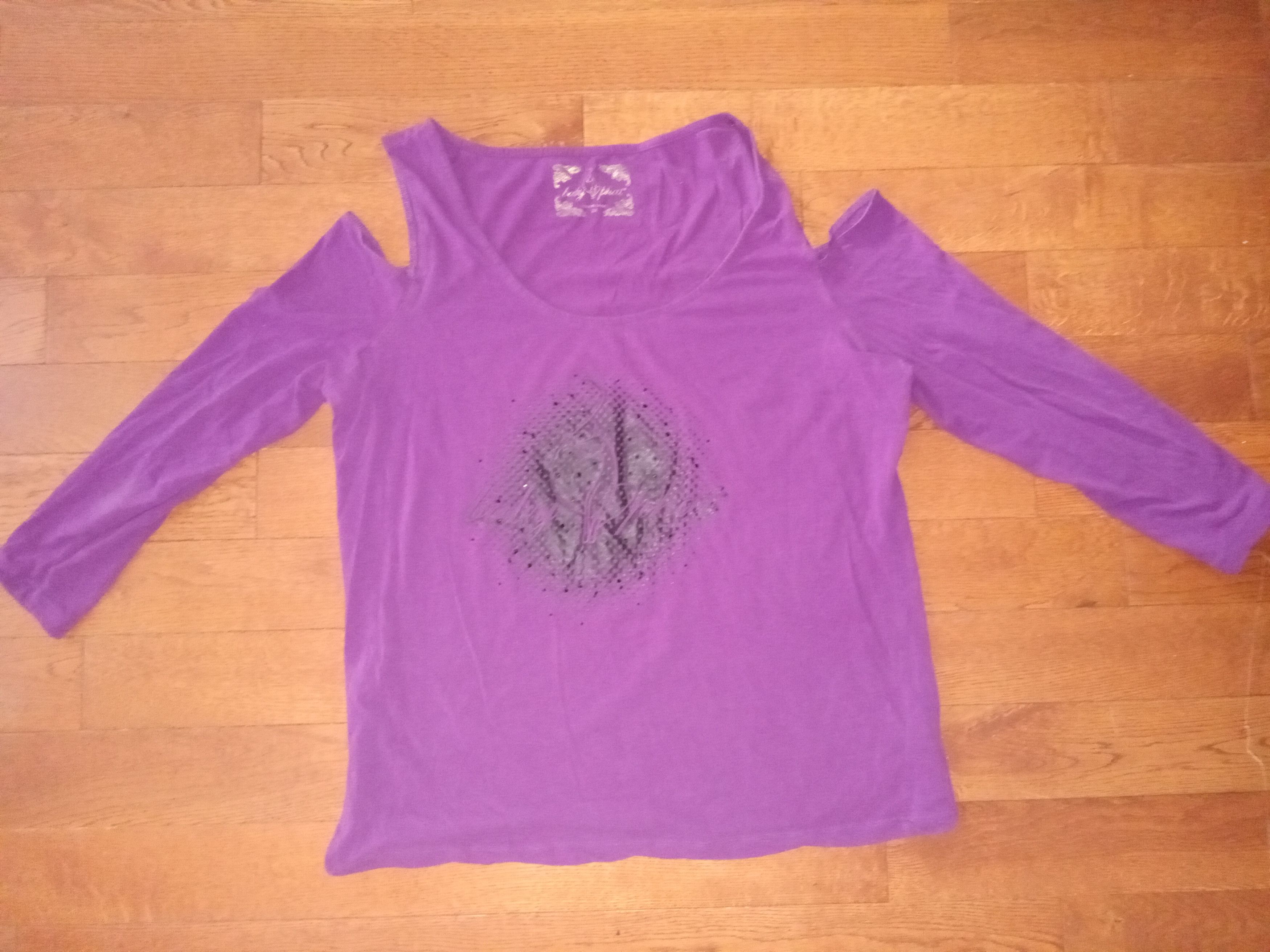 Vintage Vintage Baby Phat Cold Shoulder Blouse Size L / US 10 / IT 46 - 1 Thumbnail