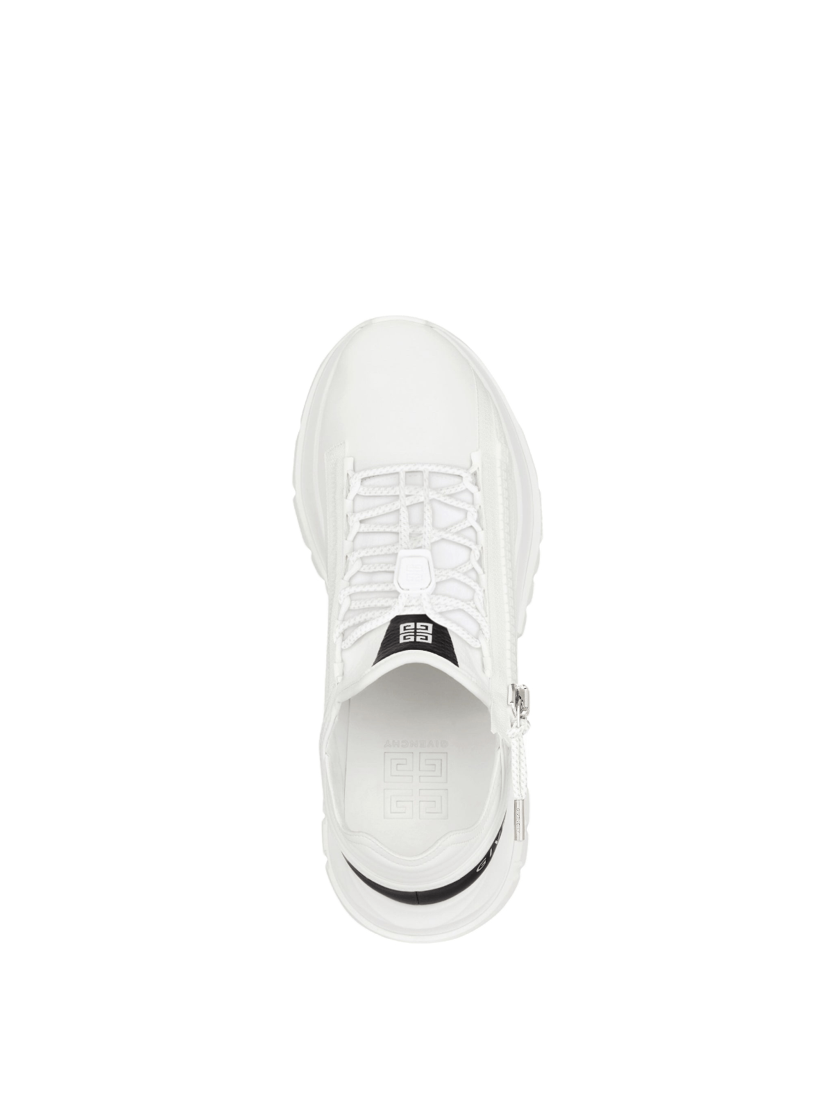 Givenchy GIVENCHY Spectre $775 Wht/Blk Synthetic Sneakers Auth Size US 7.5 / EU 40-41 - 4 Thumbnail