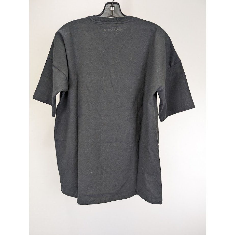 Bottega Veneta o1rshd1 Sunrise Light Cotton T-Shirt in Nero Size US M / EU 48-50 / 2 - 12 Thumbnail