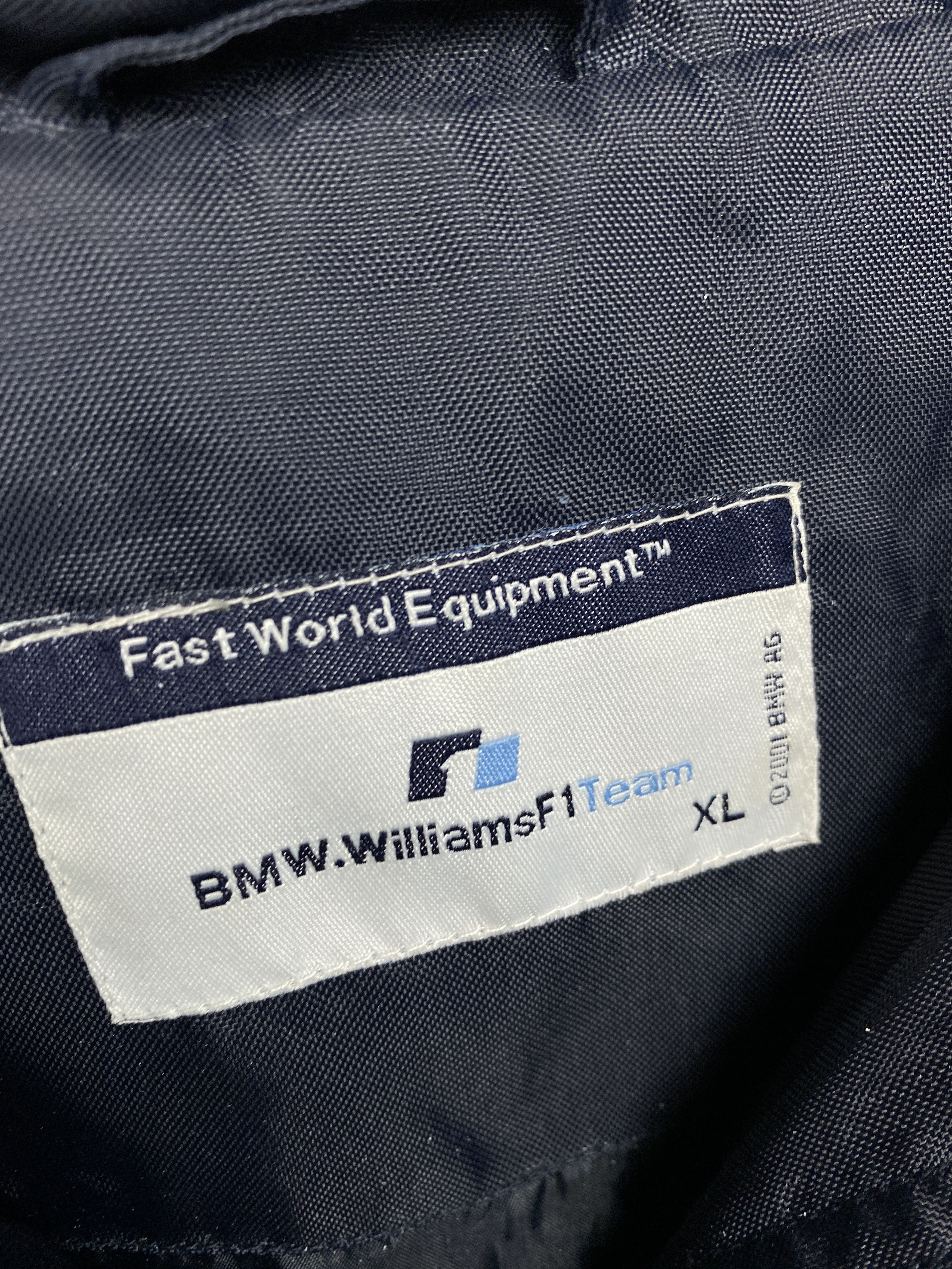 BMW BMW Williams F1 Team 2001 Vintage Mens Jacket Size US XL / EU 56 / 4 - 7 Thumbnail