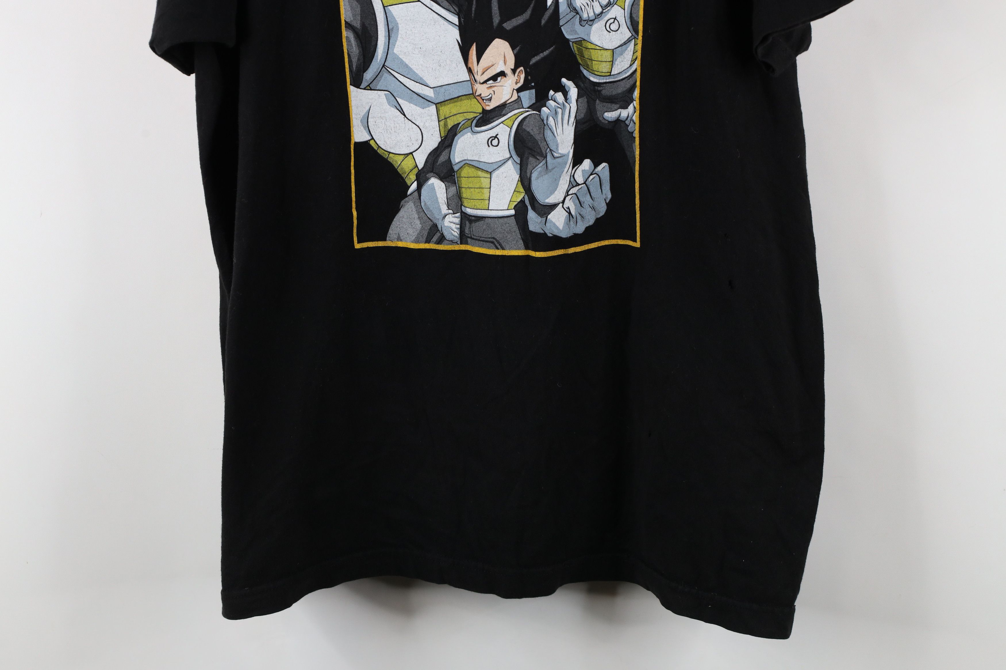Vintage Retro Dragon Ball Z Spell Out Anime Vegeta T-Shirt Black Size US XXL / EU 58 / 5 - 3 Thumbnail