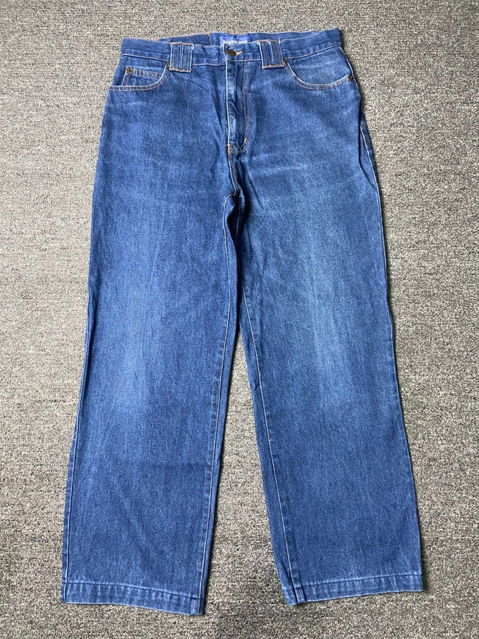 Japanese Brand KANSAI MAN Dragon Embroidered Baggy Jeans (136) Size US 32 / EU 48 - 2 Thumbnail