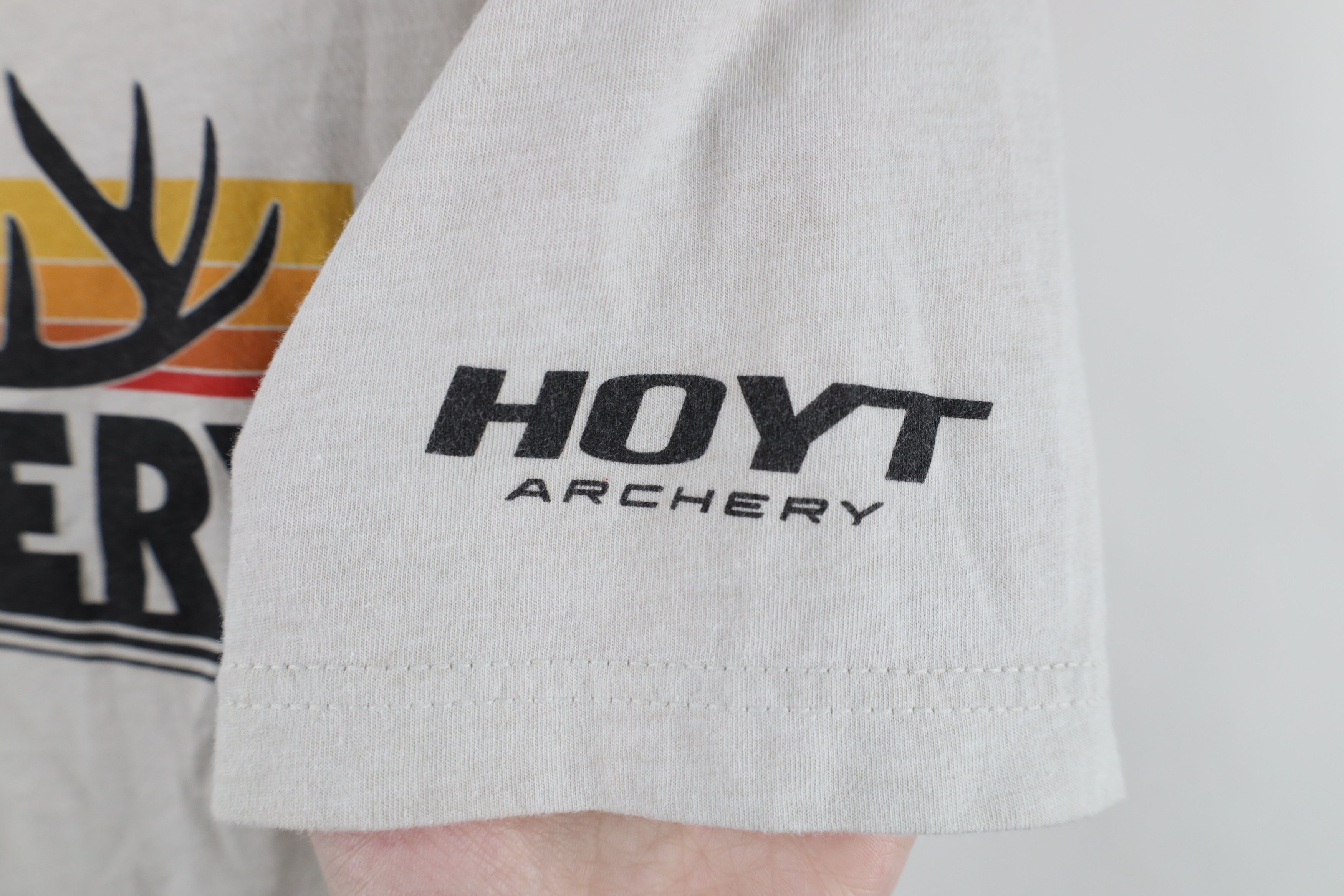 Vintage Hoyt Archery Spell Out Short Sleeve Hunting T-Shirt Gray Size US M / EU 48-50 / 2 - 7 Thumbnail