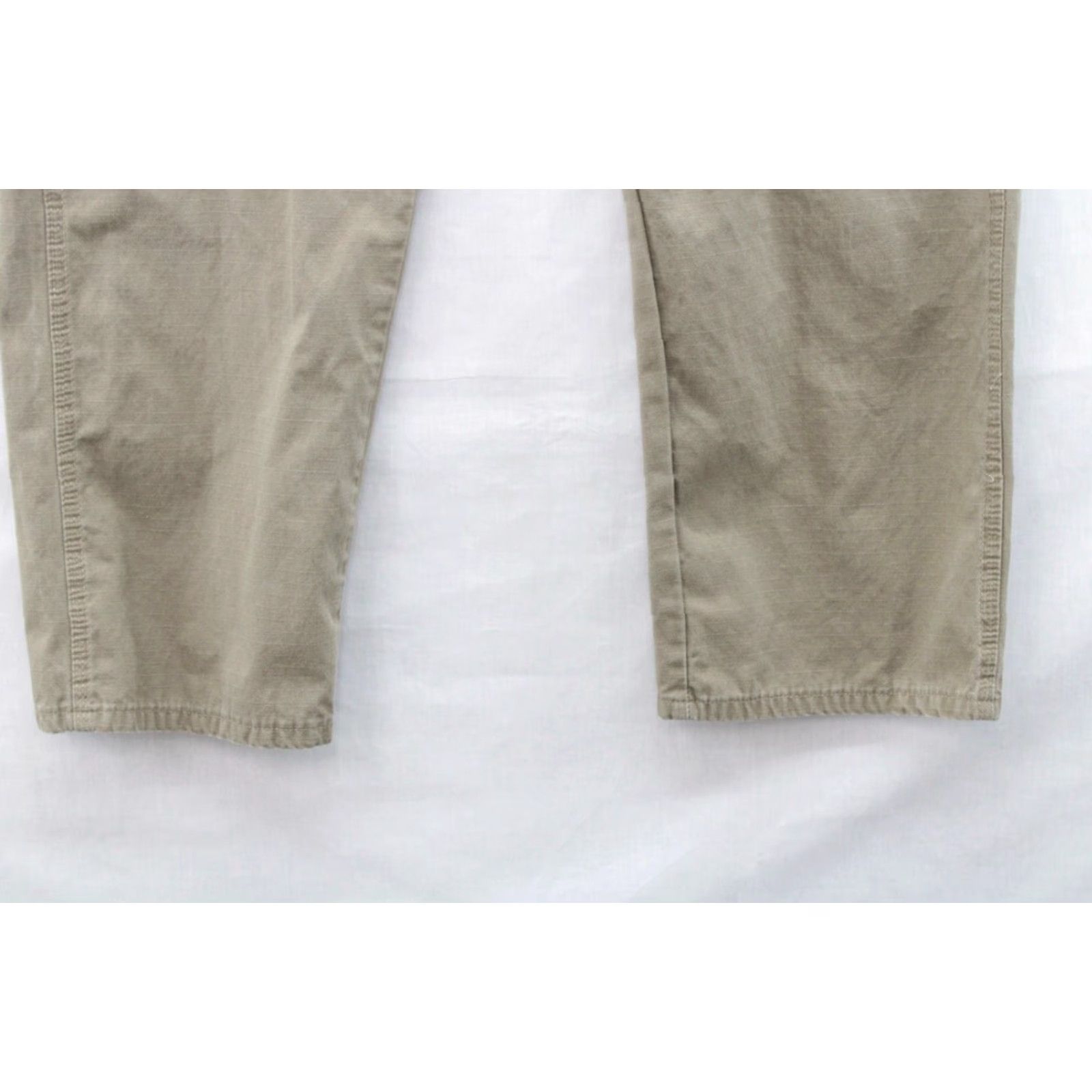 Wrangler Wrangler Rugged Wear Work Pants Men 42 x 28 Brown Rip Stop Baggie Leg Ranch Wear Pants Size US 42 / EU 58 - 3 Thumbnail