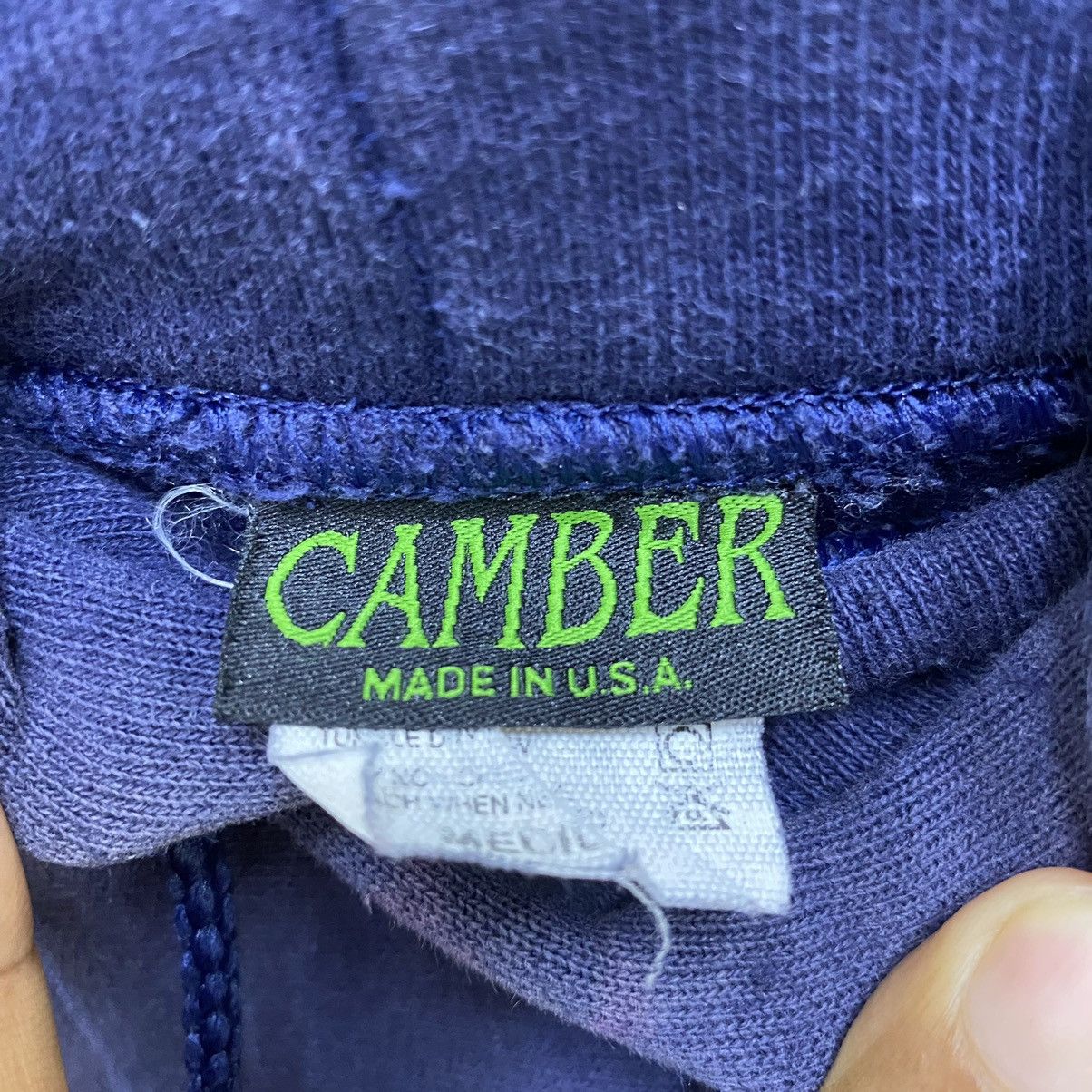 Camber Vintage Camber USA Heavyweight Hoodie Blue Made In USA M Size US M / EU 48-50 / 2 - 7 Thumbnail